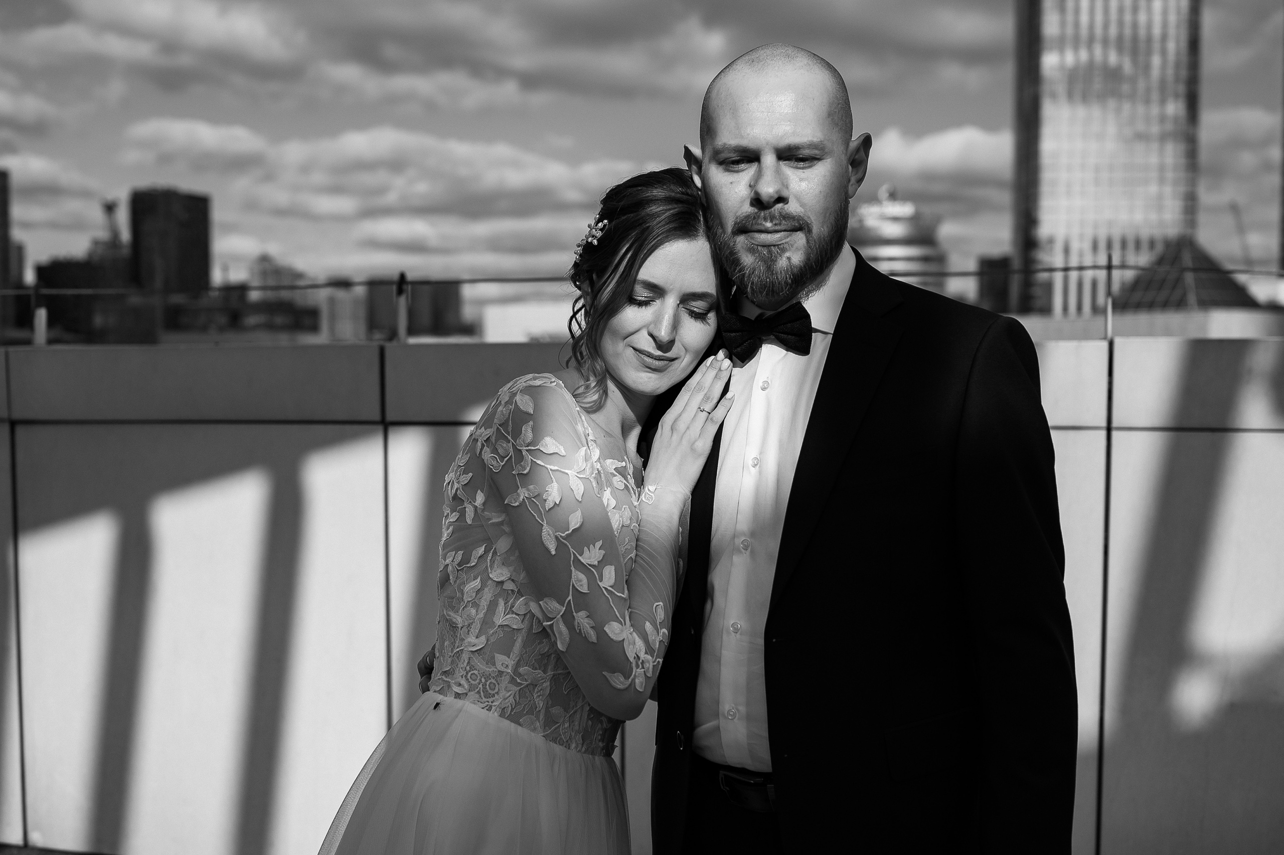 Свадебная фотосессия Москва сити. Свадебный фотограф Москва — Сергей и Татьяна