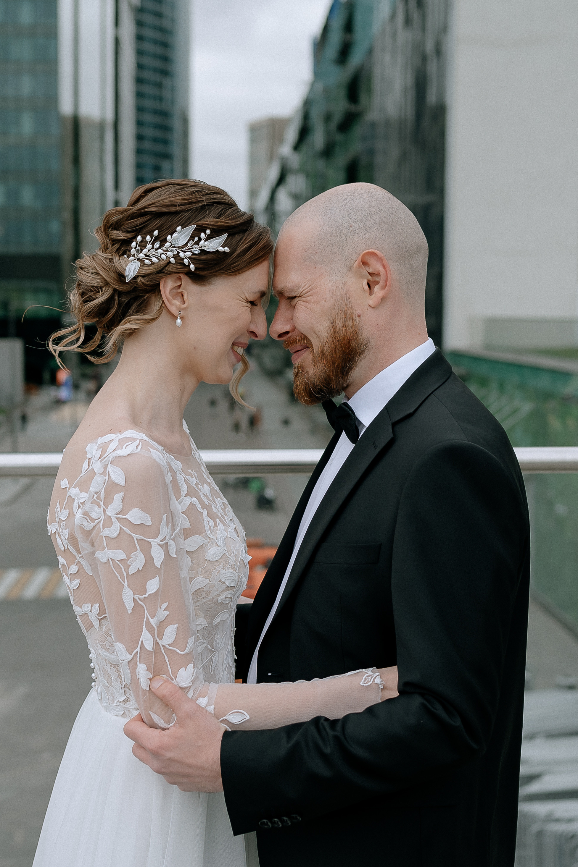 Свадебная фотосессия Москва сити. Свадебный фотограф Москва — Сергей и Татьяна