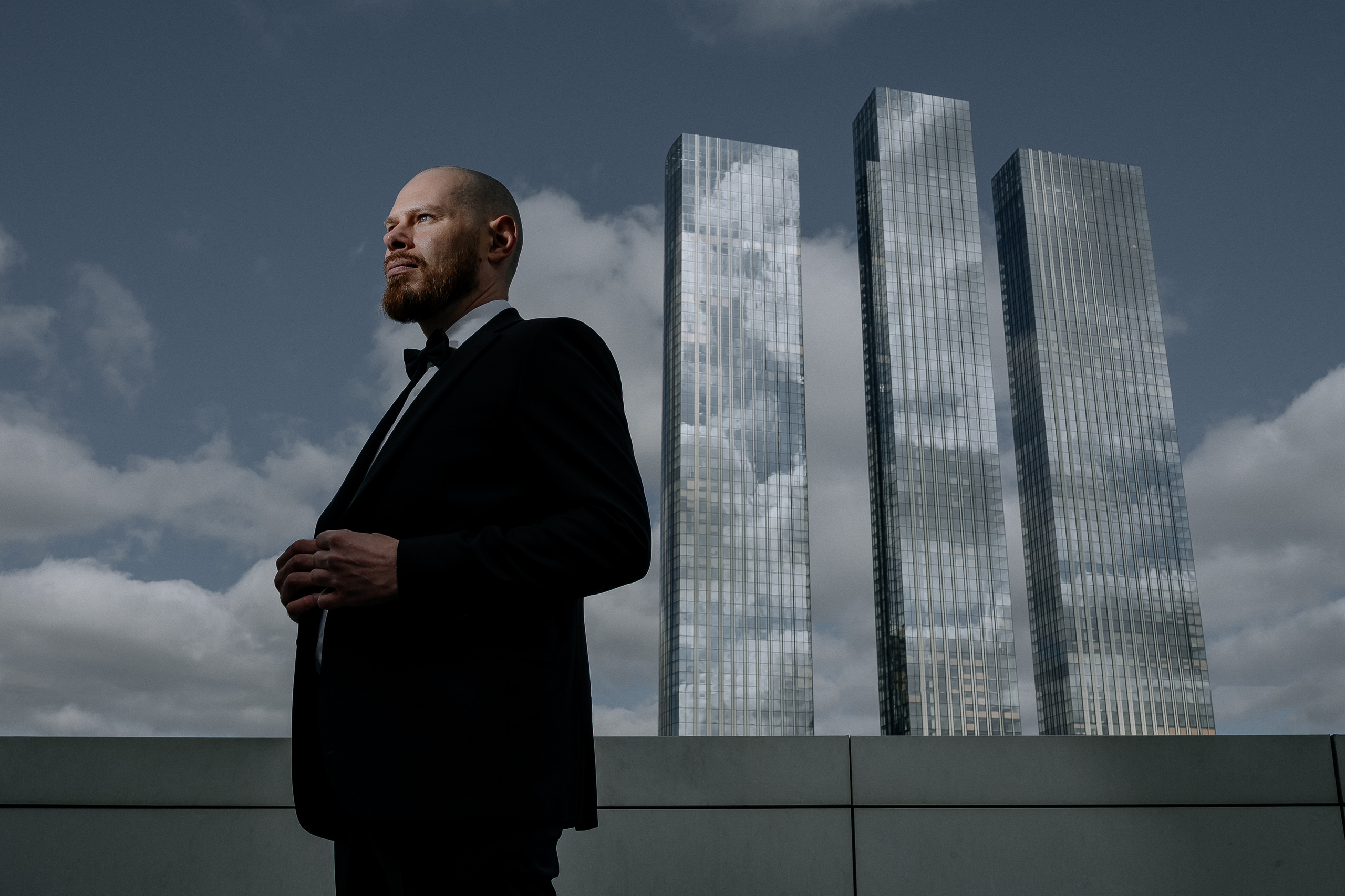 Свадебная фотосессия Москва сити. Свадебный фотограф Москва — Сергей и Татьяна