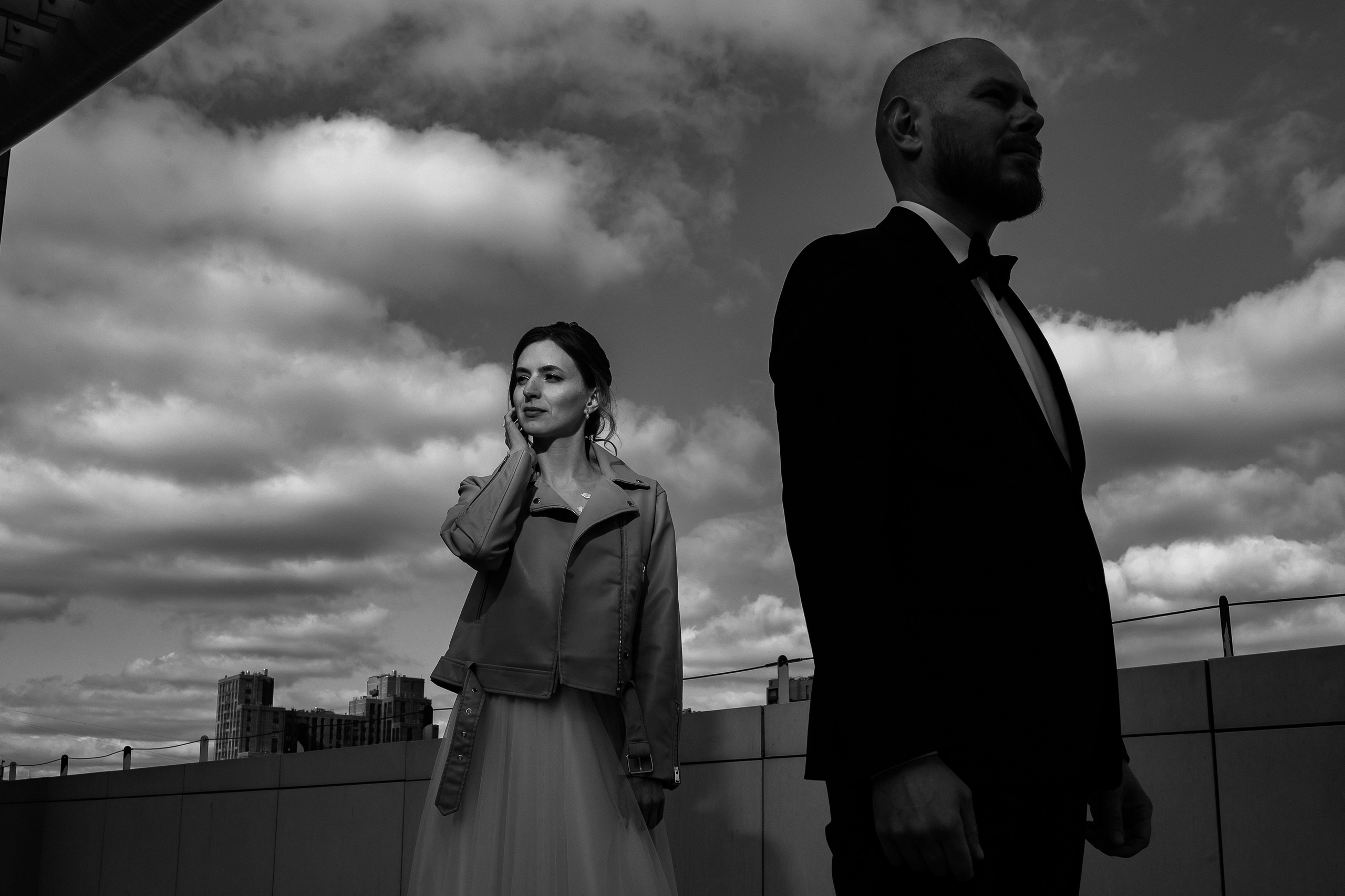 Свадебная фотосессия Москва сити. Свадебный фотограф Москва — Сергей и Татьяна