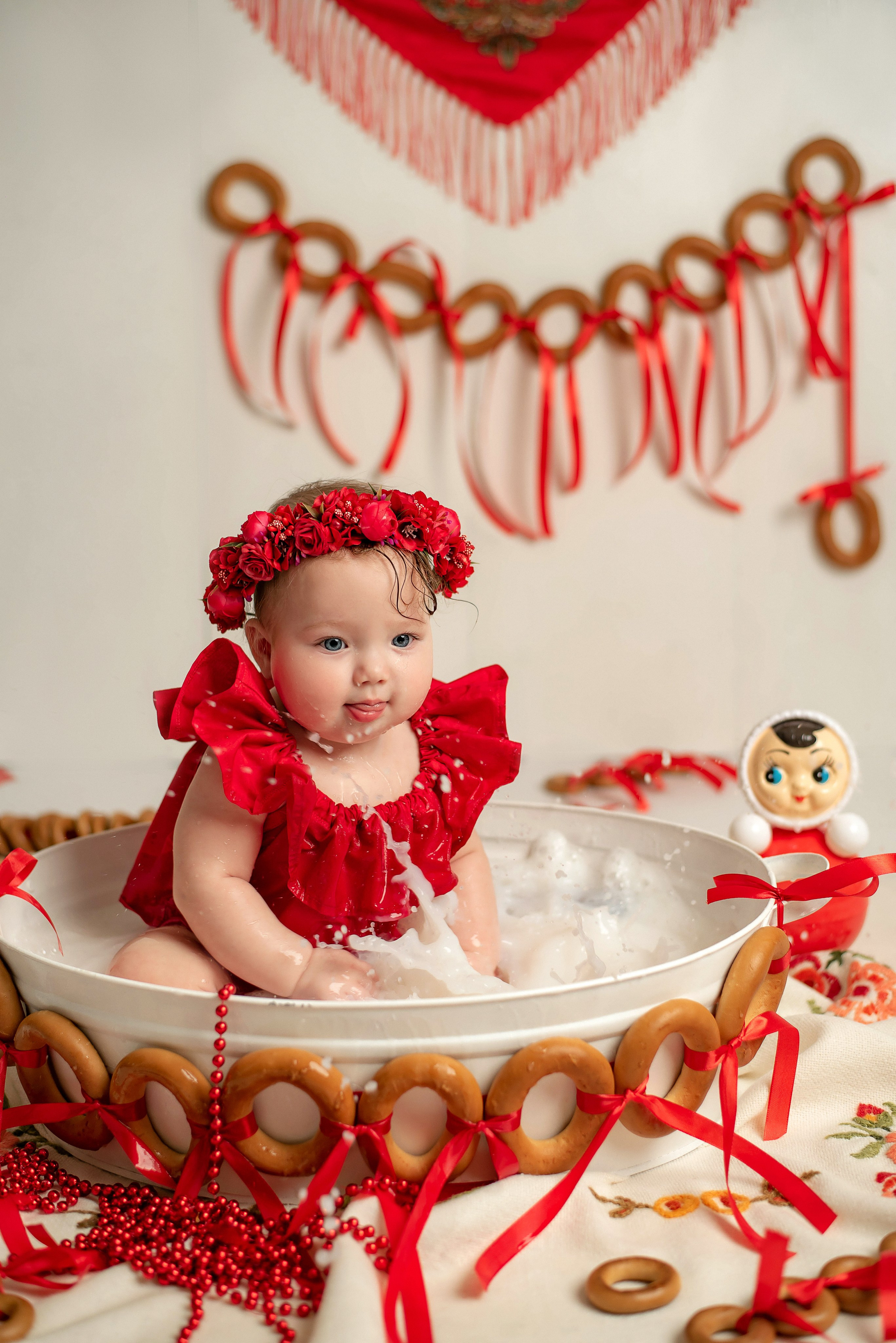 София — купание в русском стиле. Семейный и детский фотограф Наталья Горда