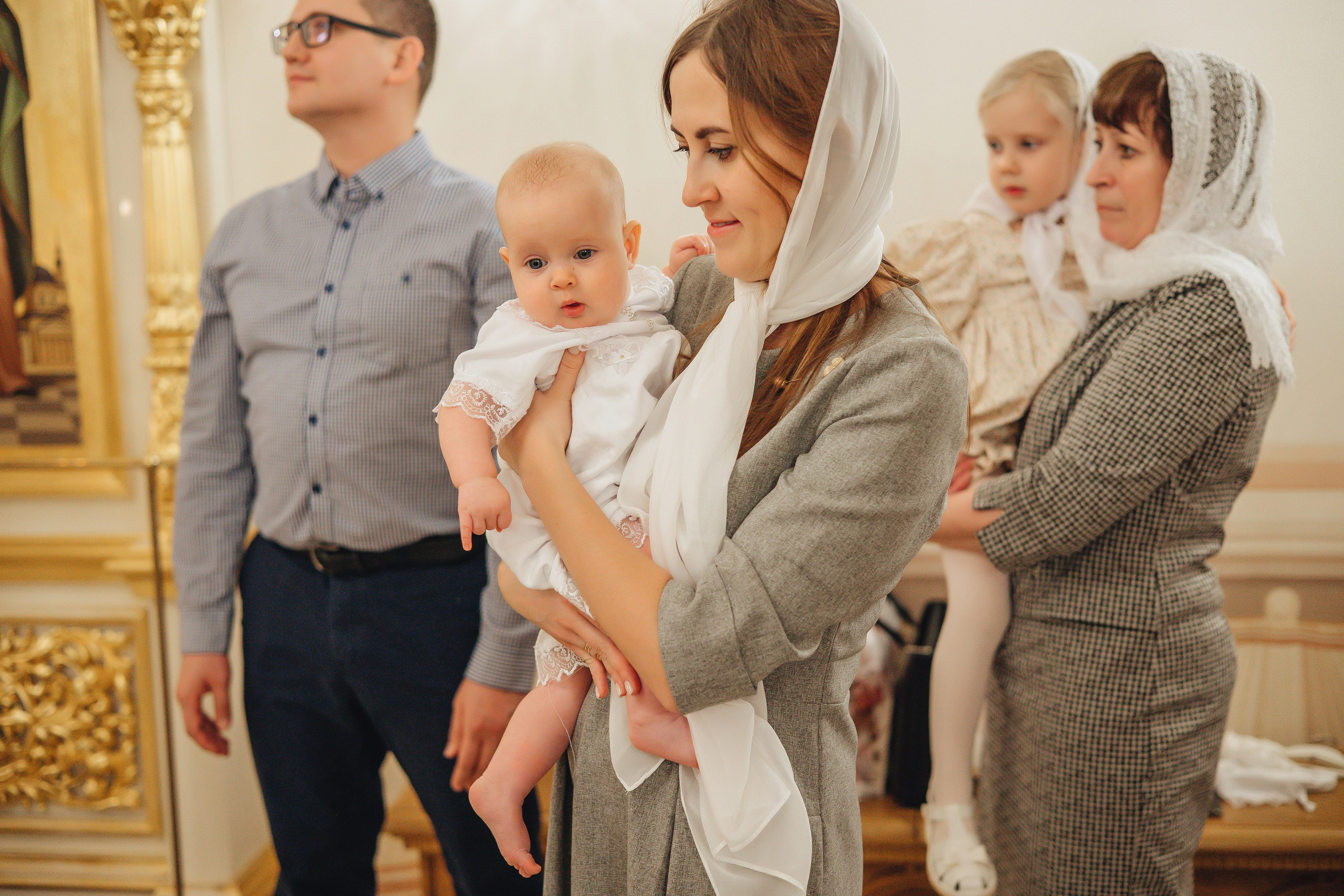 Крещение Василисы. Свадебный и семейный фотограф Пушкин Царское Село СПБ Питер Санкт-Петербург и Рязань Ольга Козлова