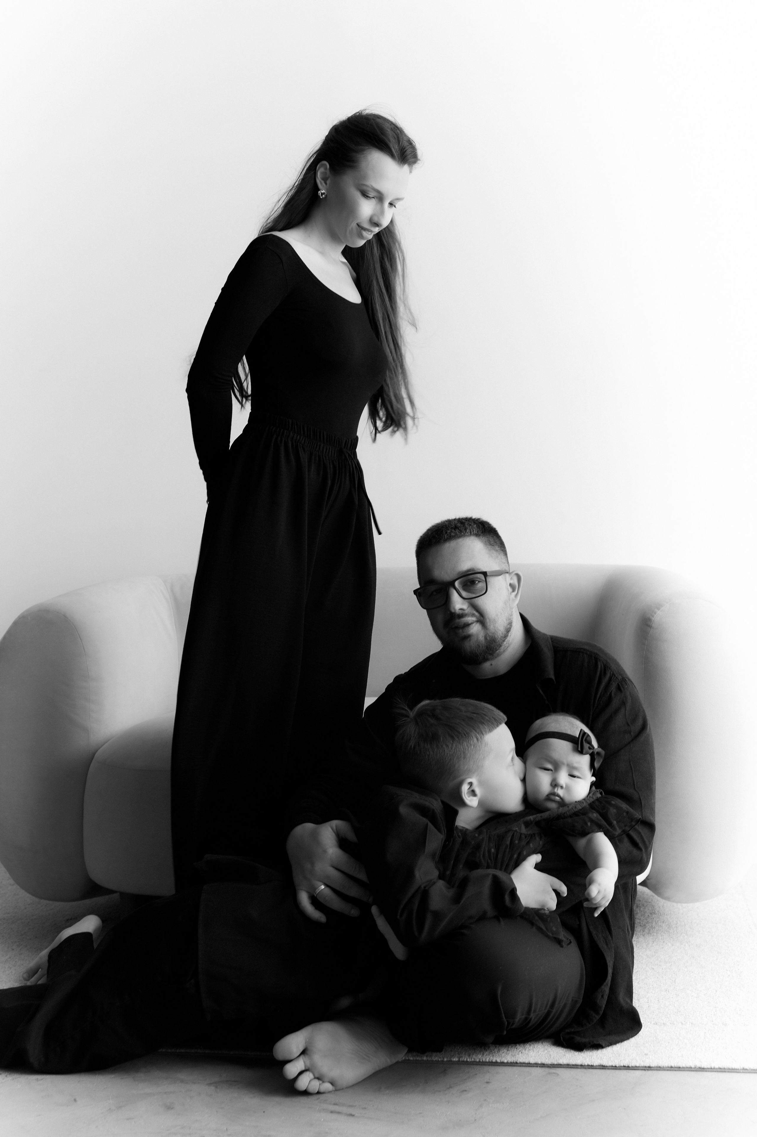 Лиза и ее семья. Фотограф Регина С