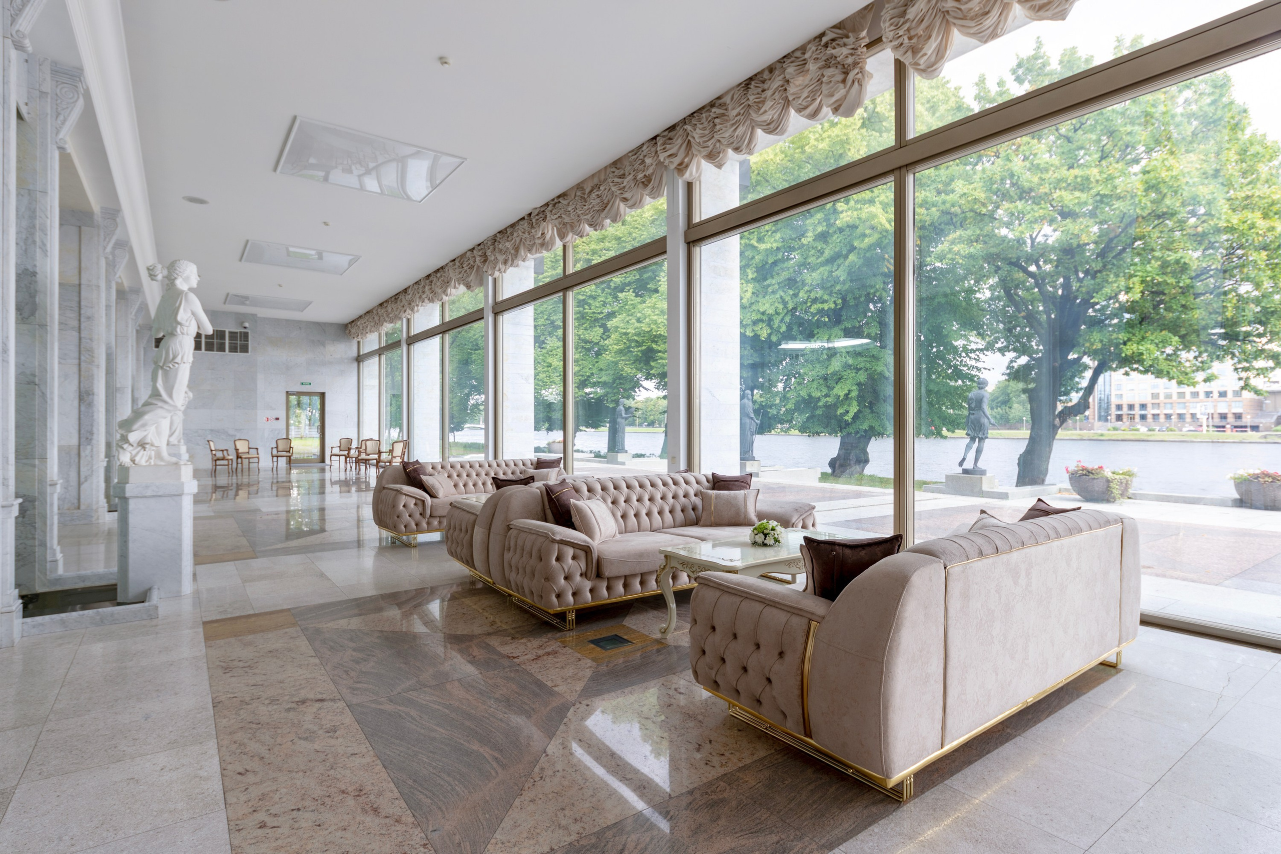 Государственная резиденция К-2 на набережной р. Малой Невки. Интерьерный фотограф в Санкт-Петербурге Екатерина Цыбулько