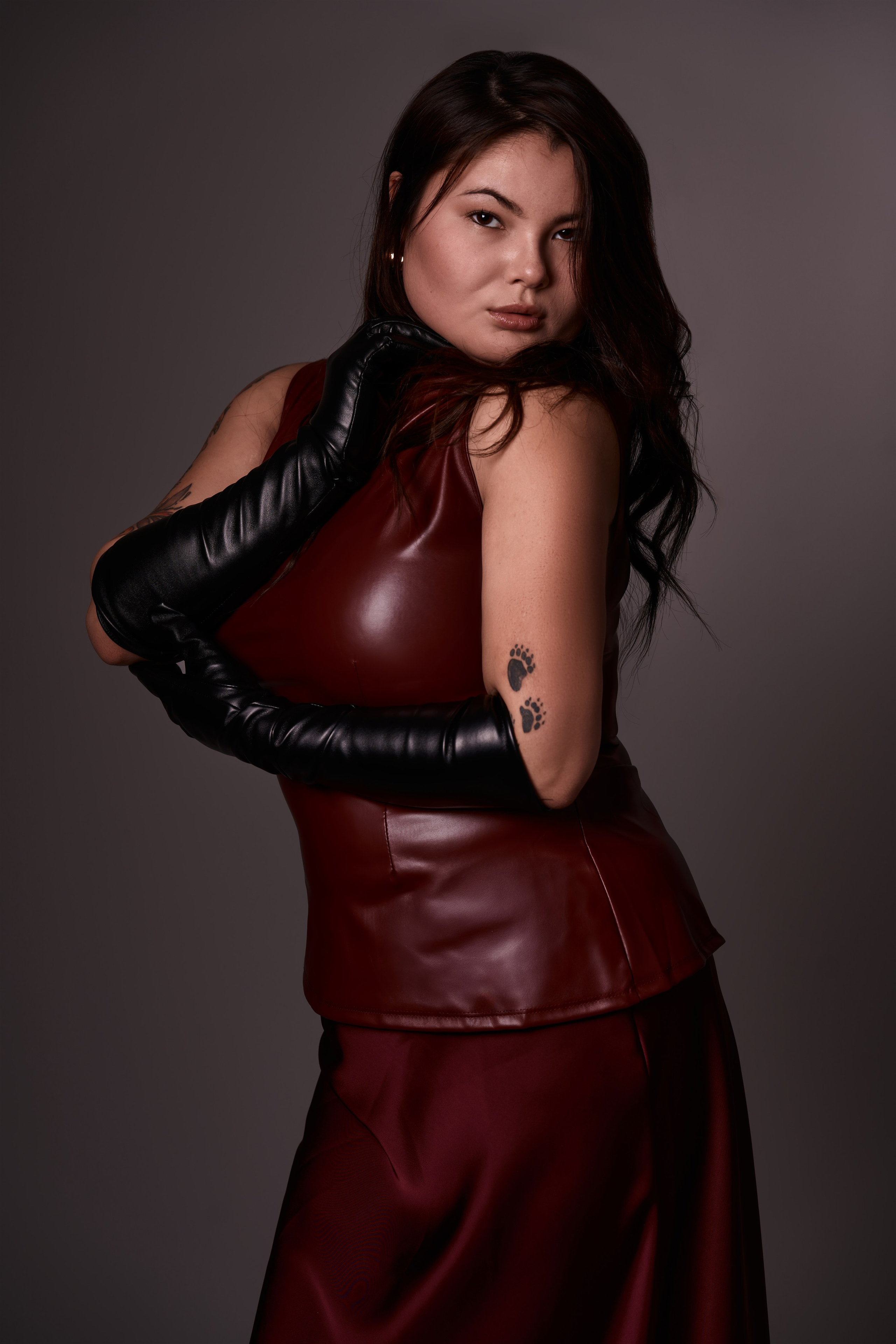 Portrait, woman, model photoshoot. Norman Wells photographer Ekaterina Konovalenko