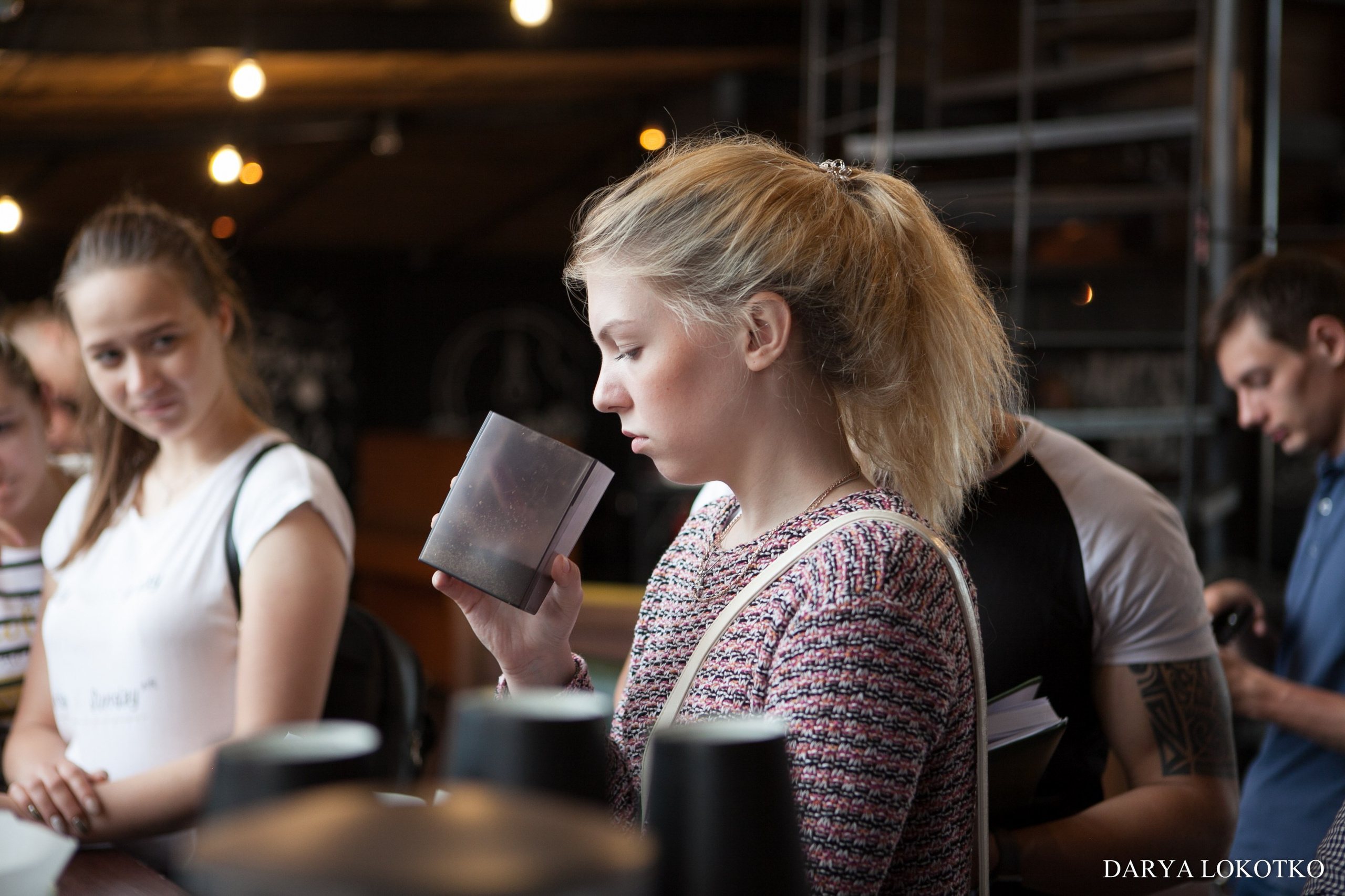 Лекция от Woodcoffee + дегустация кофе. Фотограф Дарья Локотко в Красноярске