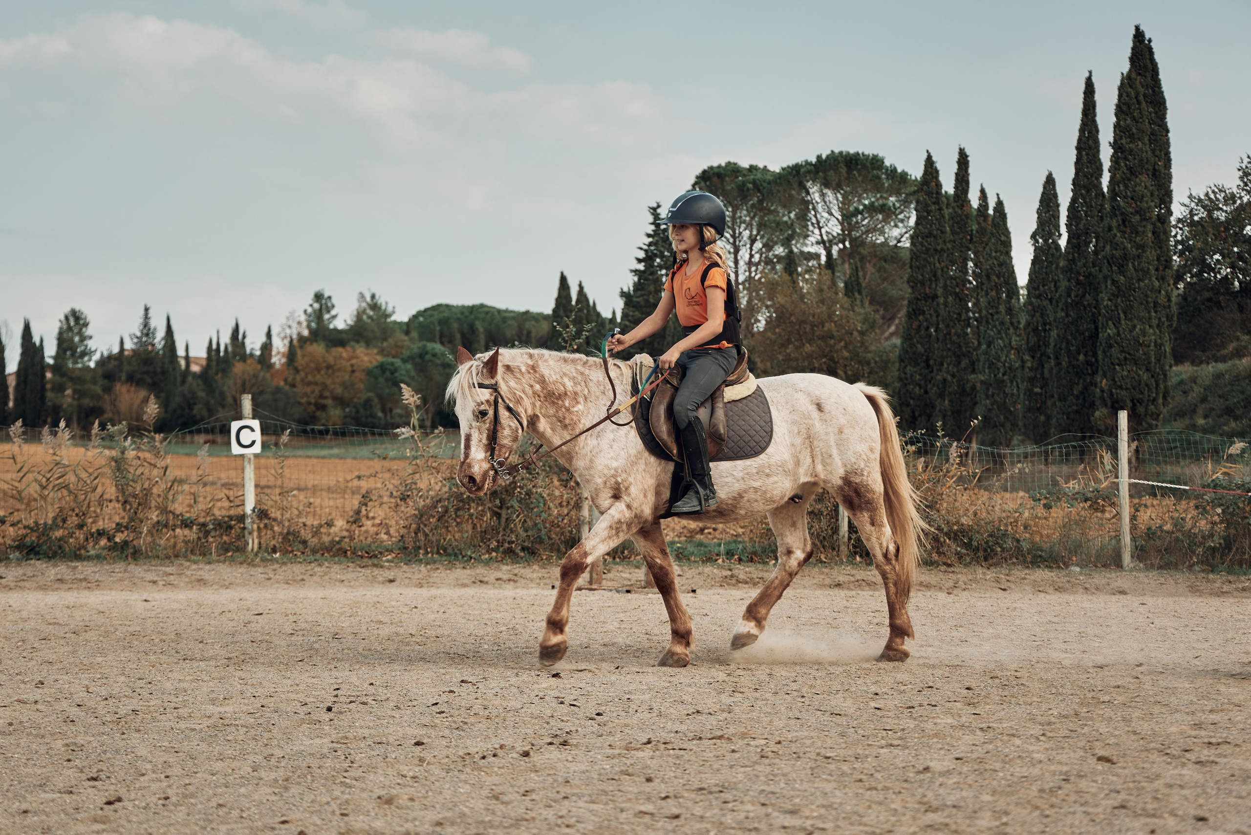 Reportage di bambini e pony. Fotografo di famiglie e ritrattista in Italia (Toscana)