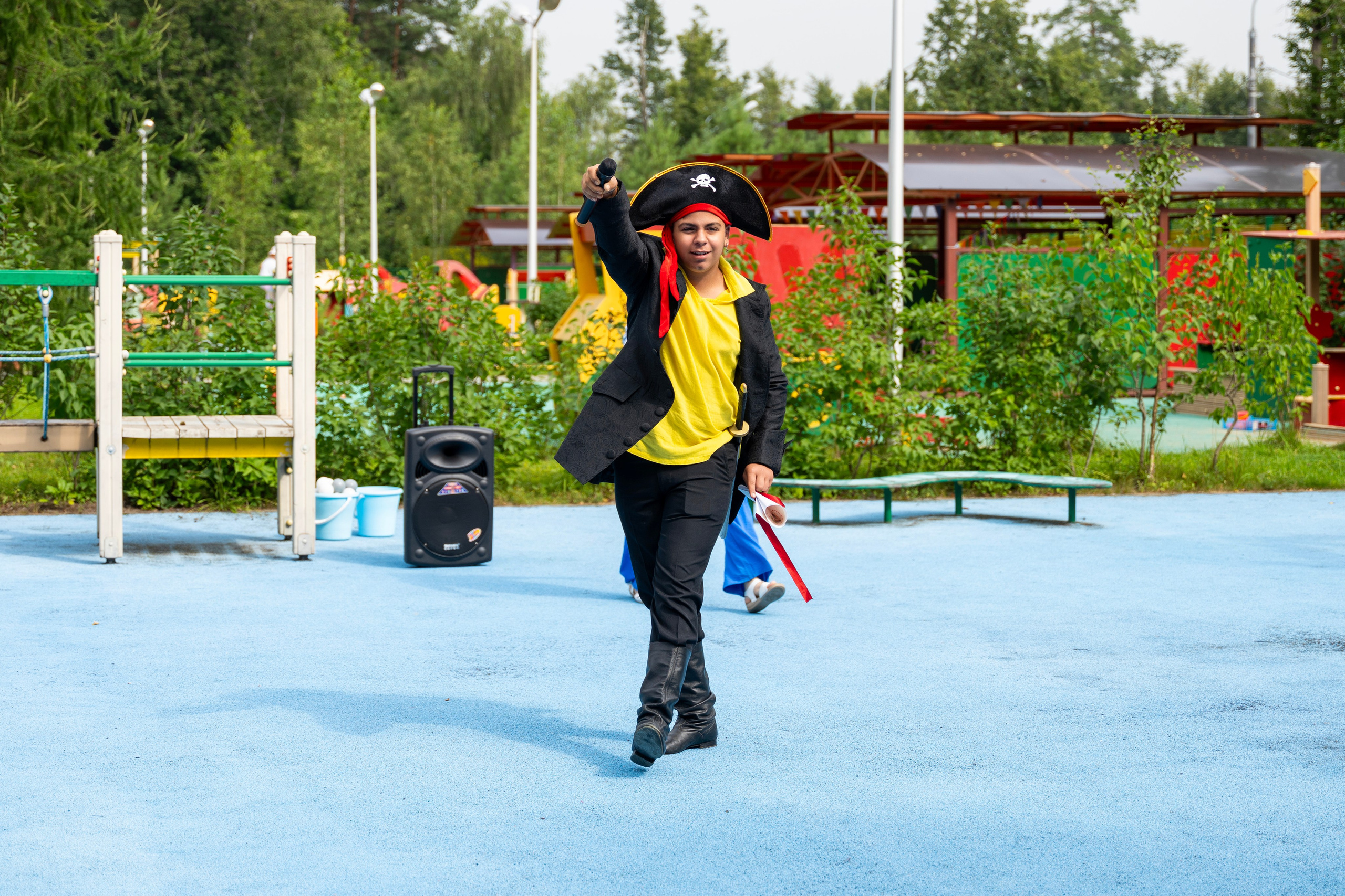 Игры на свежем воздухе. Фотограф Юлия Попова