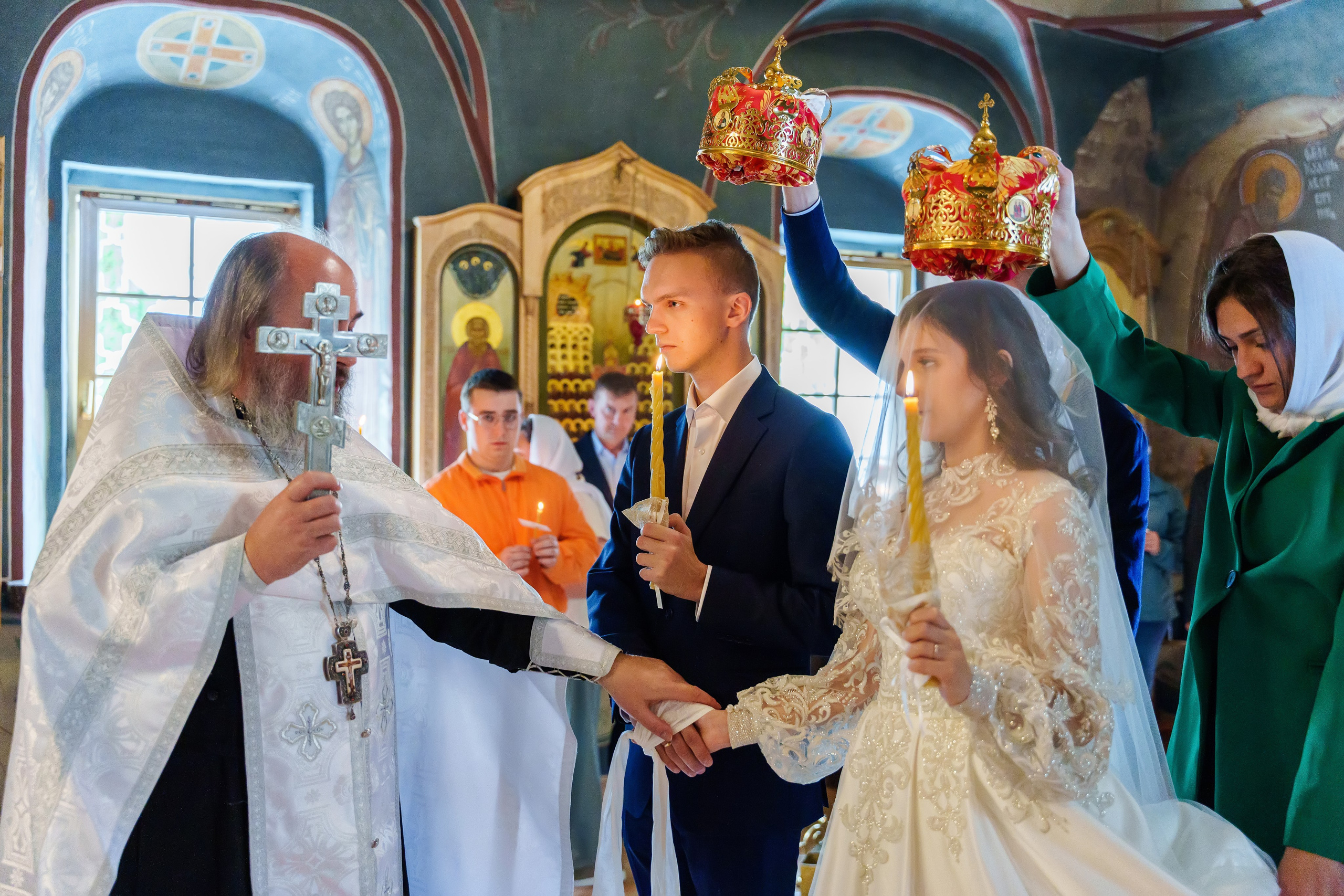 Венчание. Фотограф Юлия Попова