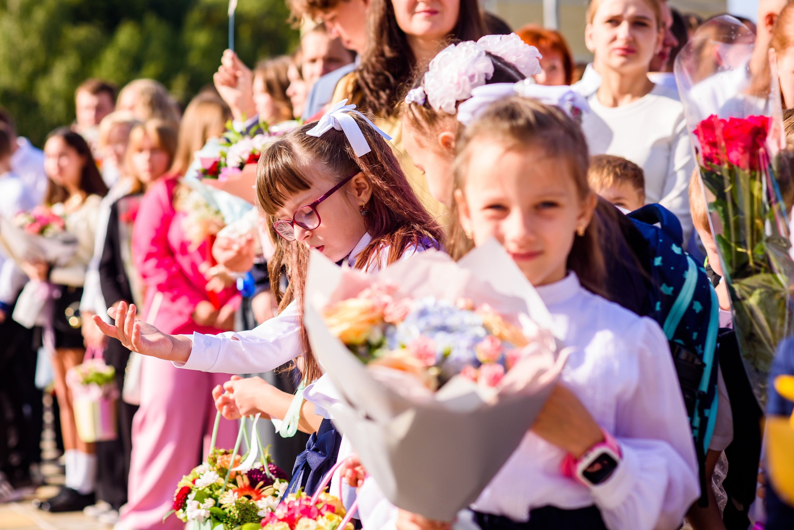 1-е сентября 2023. Фотограф Юлия Попова