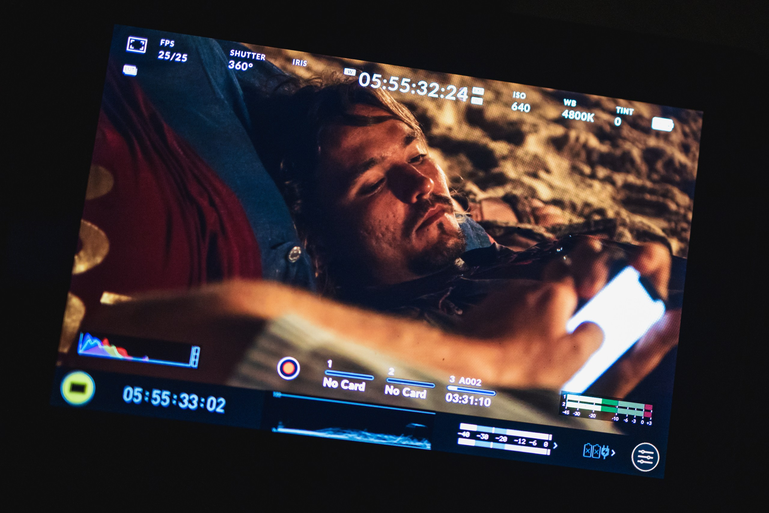 “Buddy” backstage