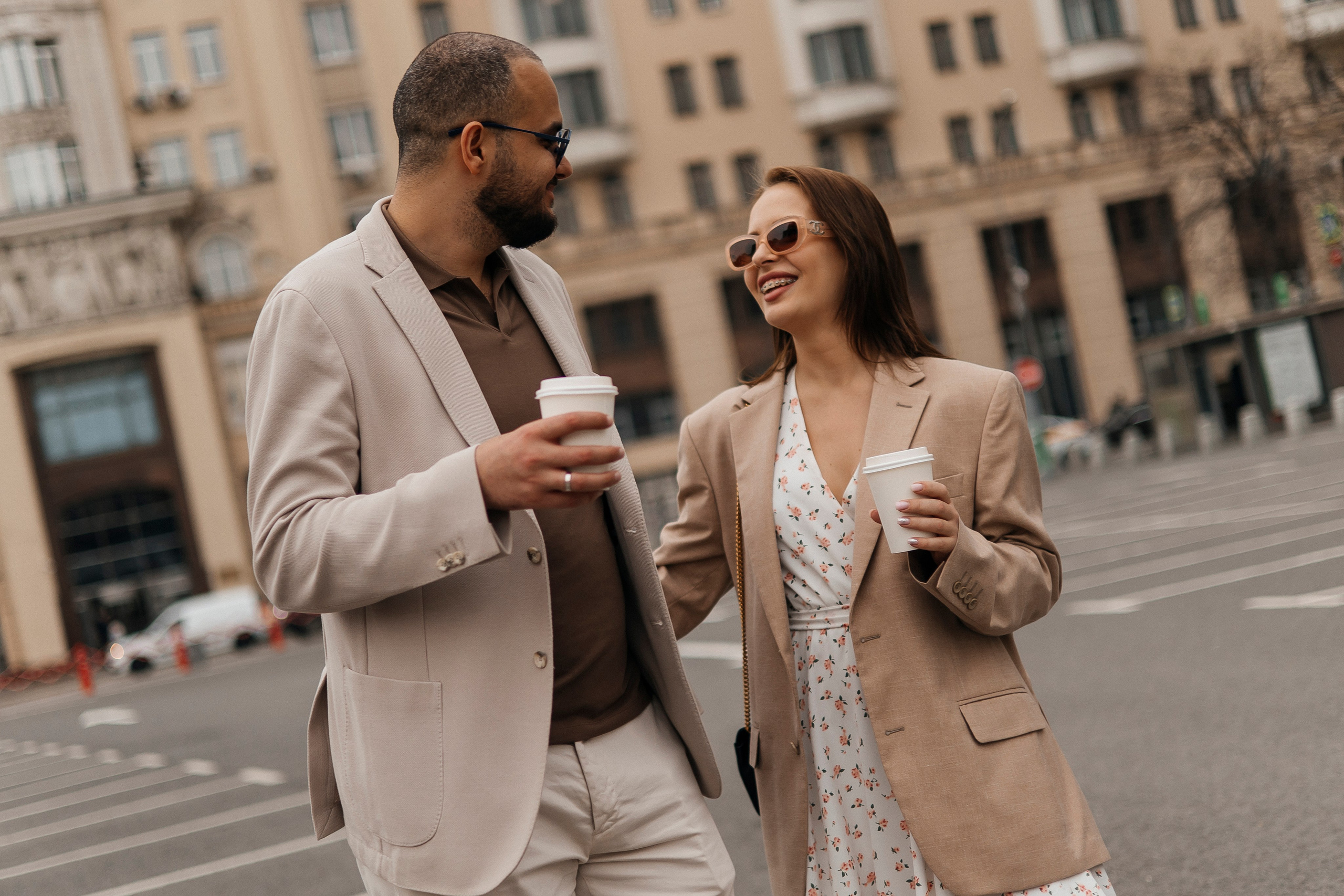 Анастасия и Мостафа (библиотека + прогулка). Фотограф в Москве Екатерина Потапова