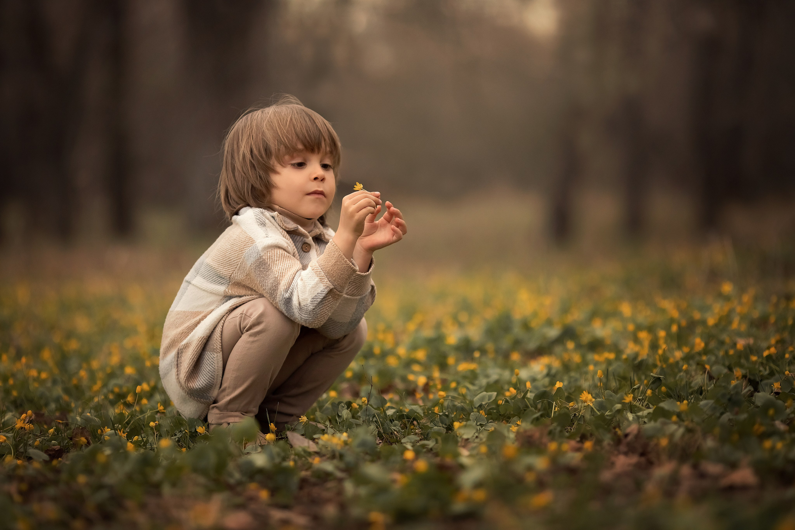 Шоколадная весна. Семейный и детский фотограф в Саратове Полина Коткина