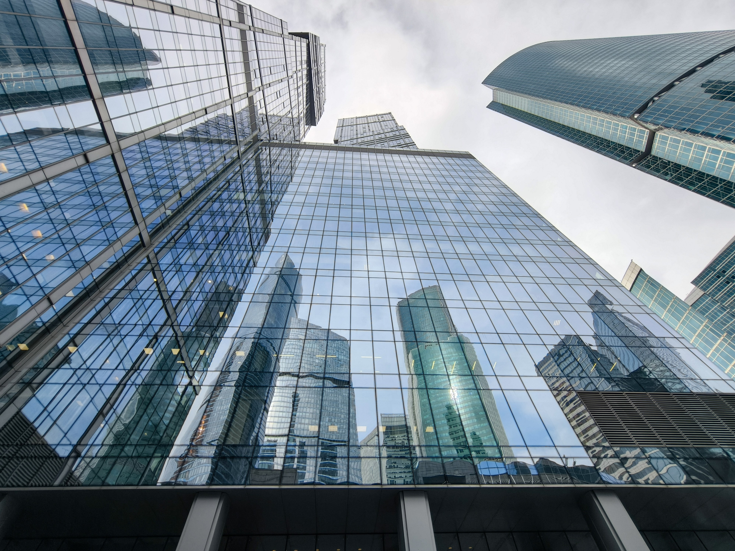 башни Москва Сити фото