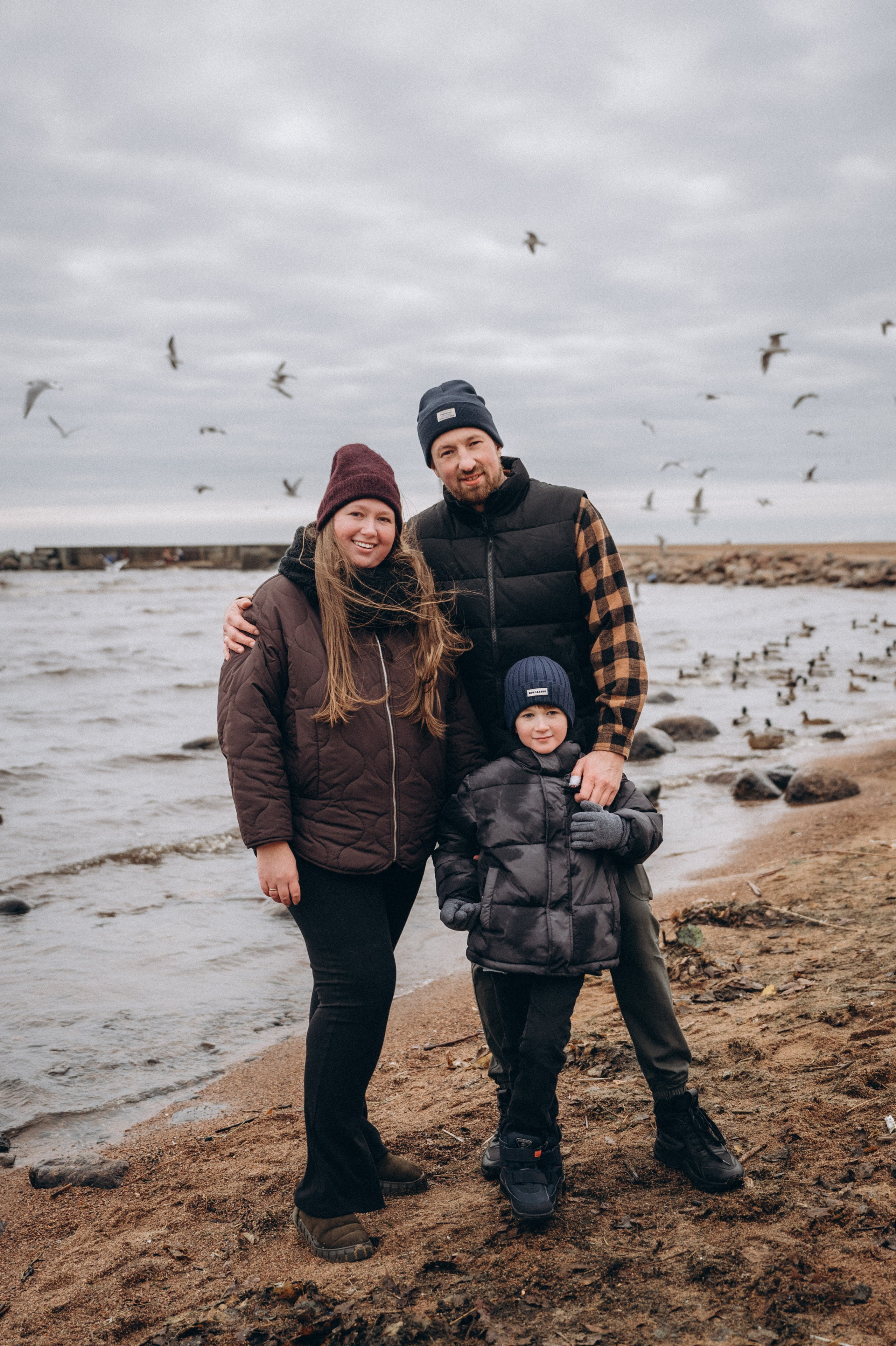 Владимир, Мария и Лёва. Фотограф Горбенко Анна