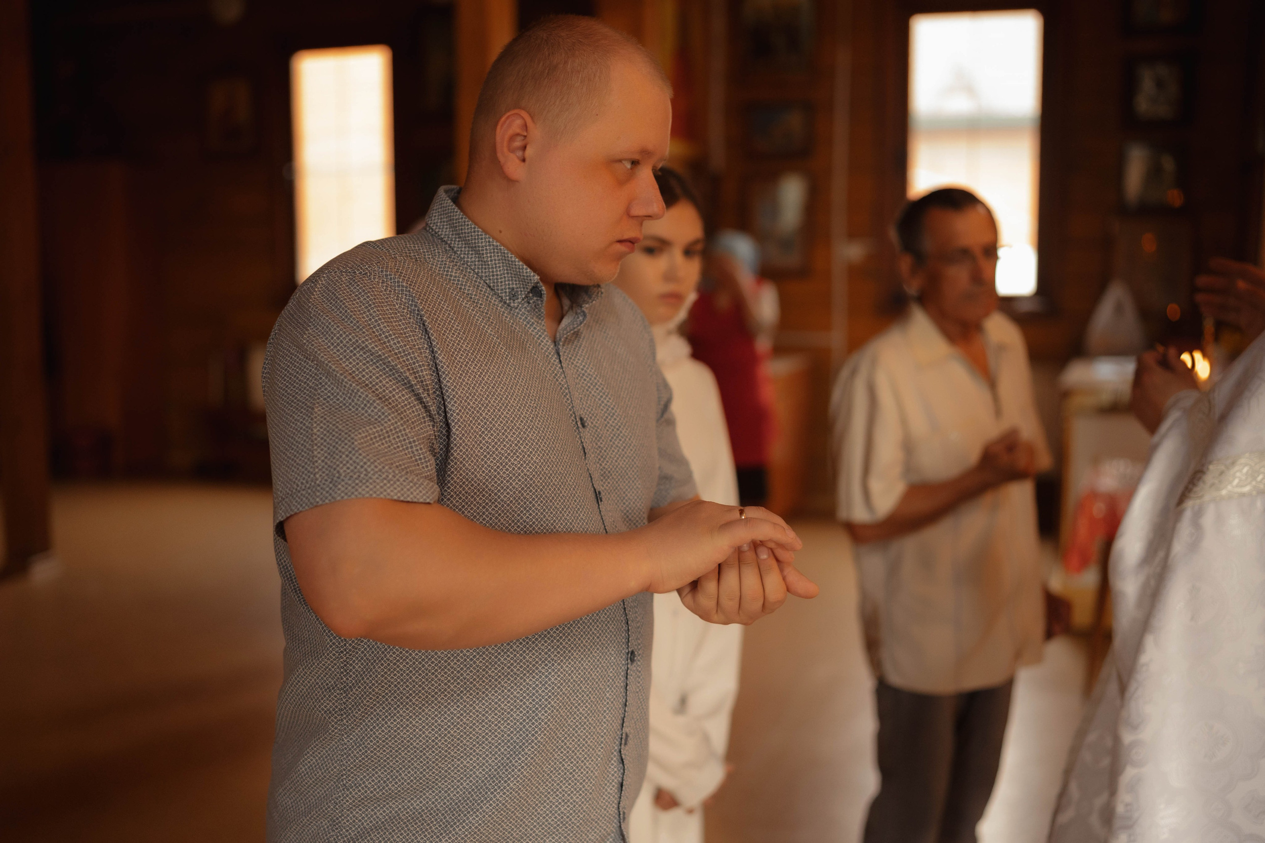 Крещение Любы. Фотограф в Новосибирске Диана Ильиных