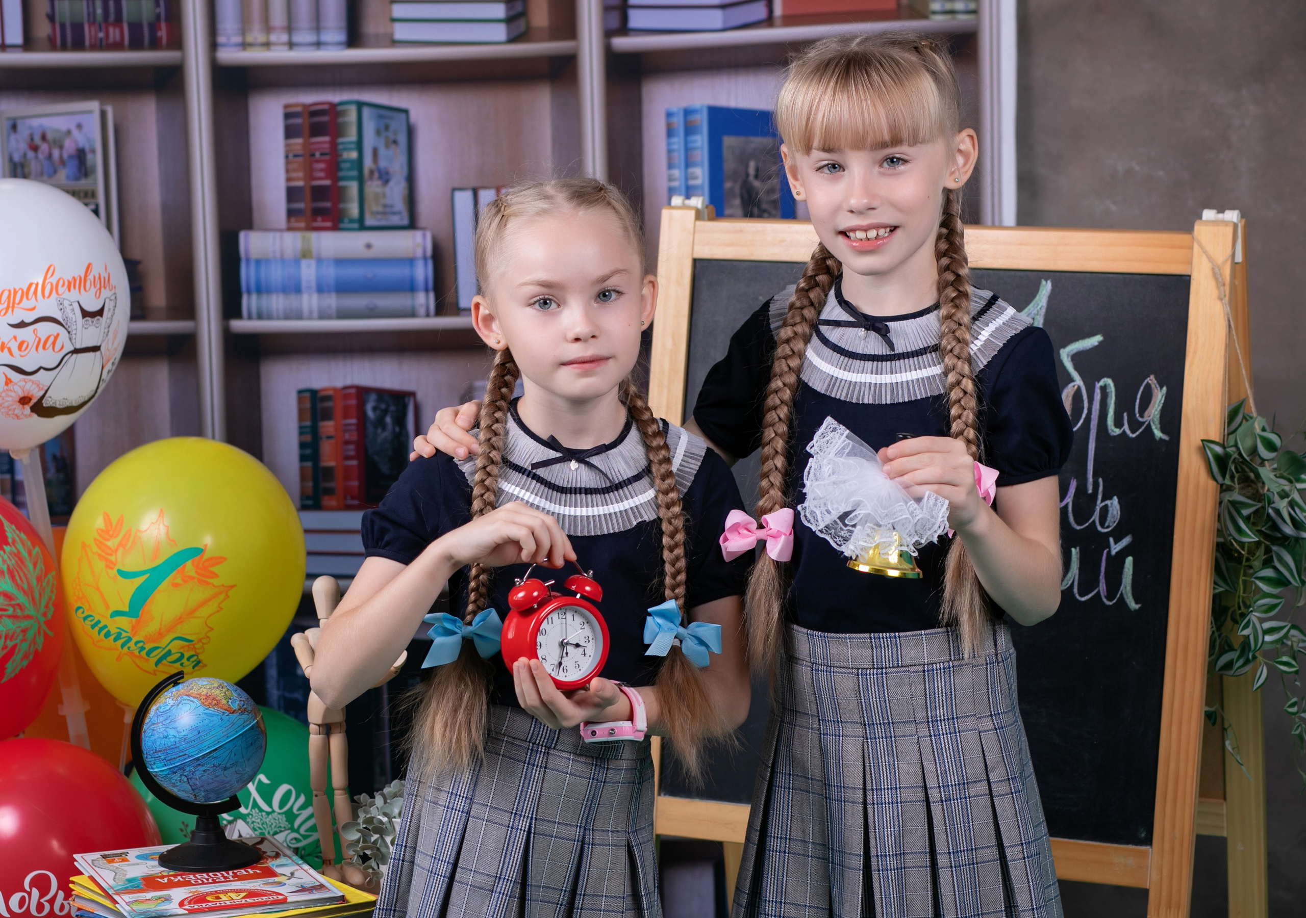 Съемка в школе. Выпускные фотокниги