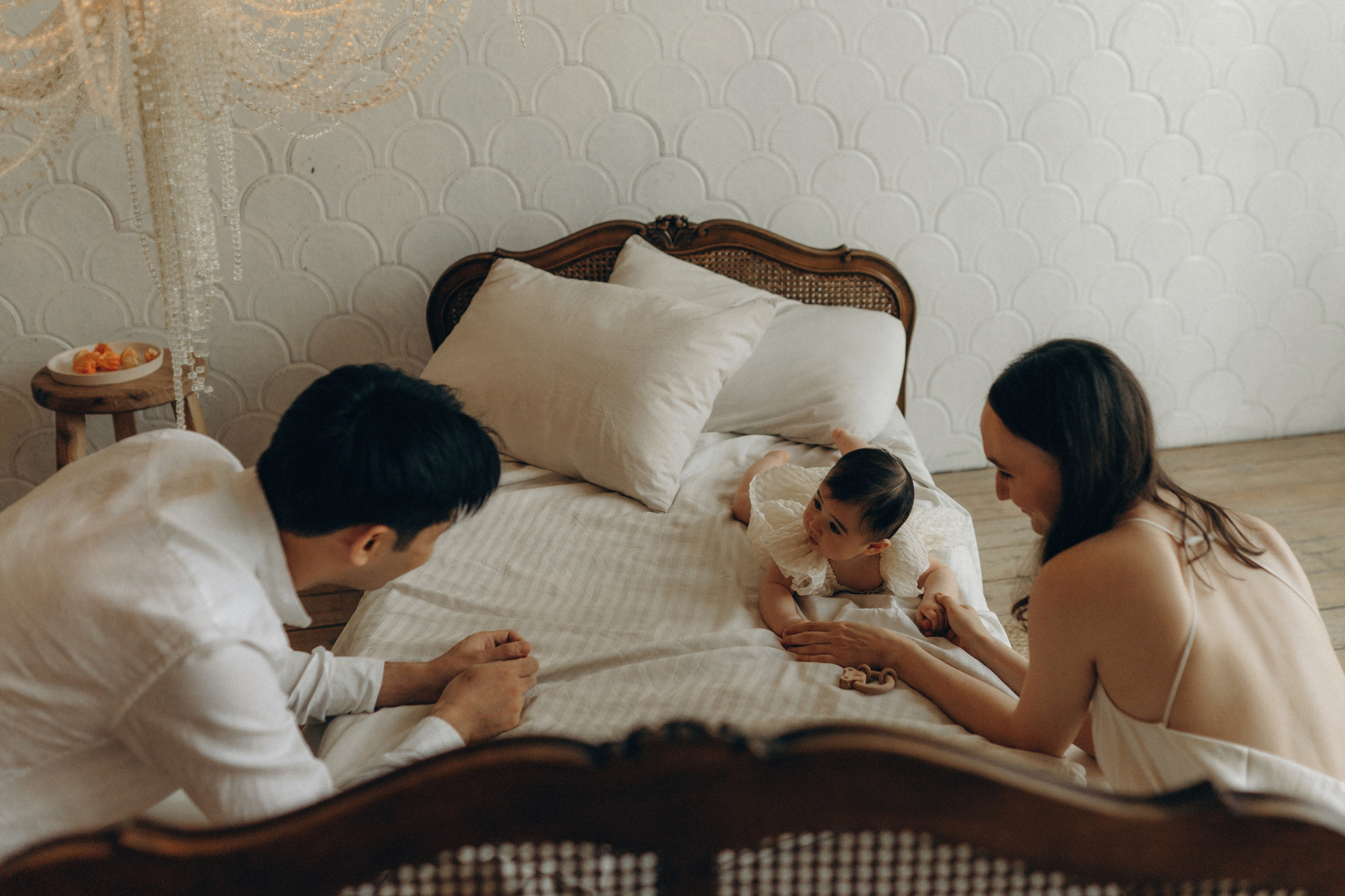 Малышка Нина и родители. Семейный lifestyle фотограф в Москве Рената Рафикова