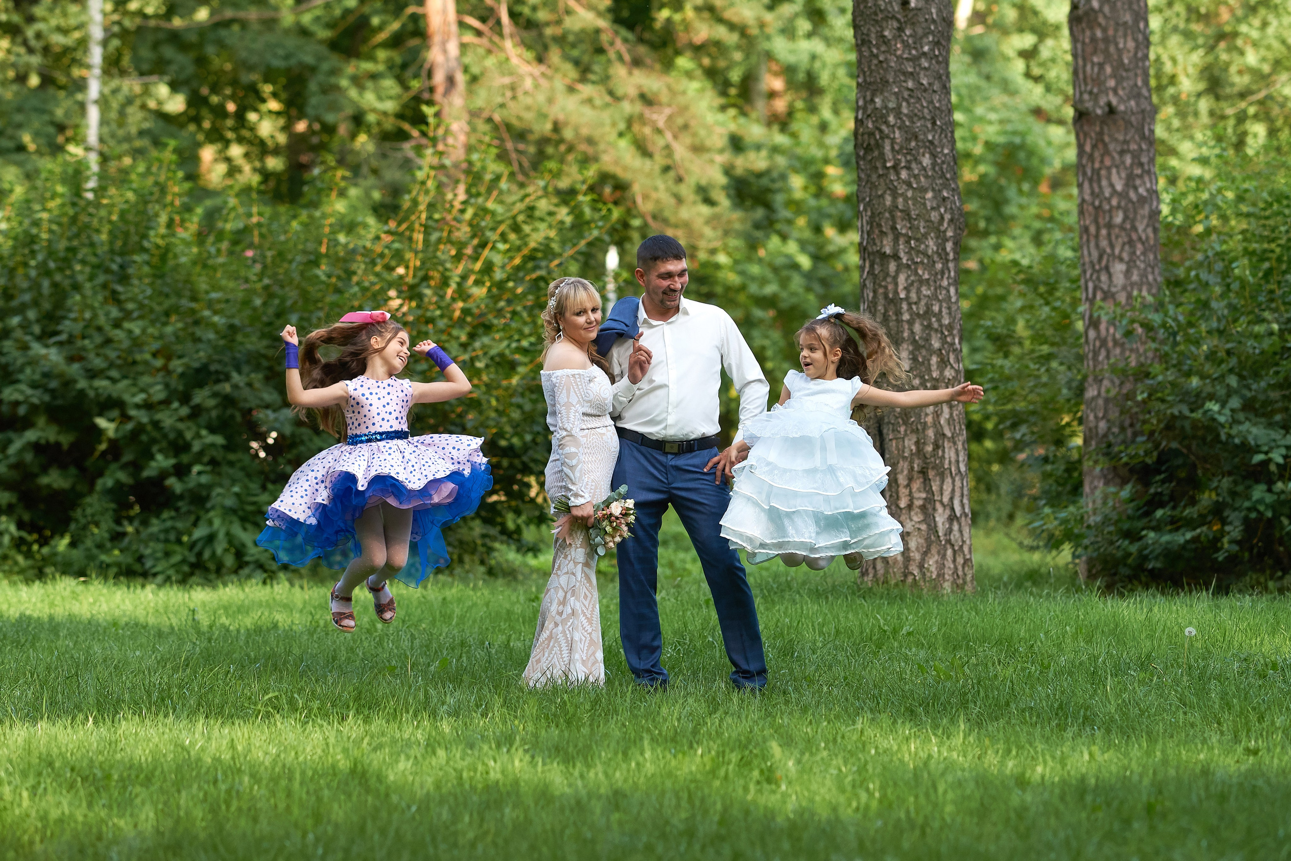 Свадьба летом в Балашихе. Фотограф Владимир Артамонов