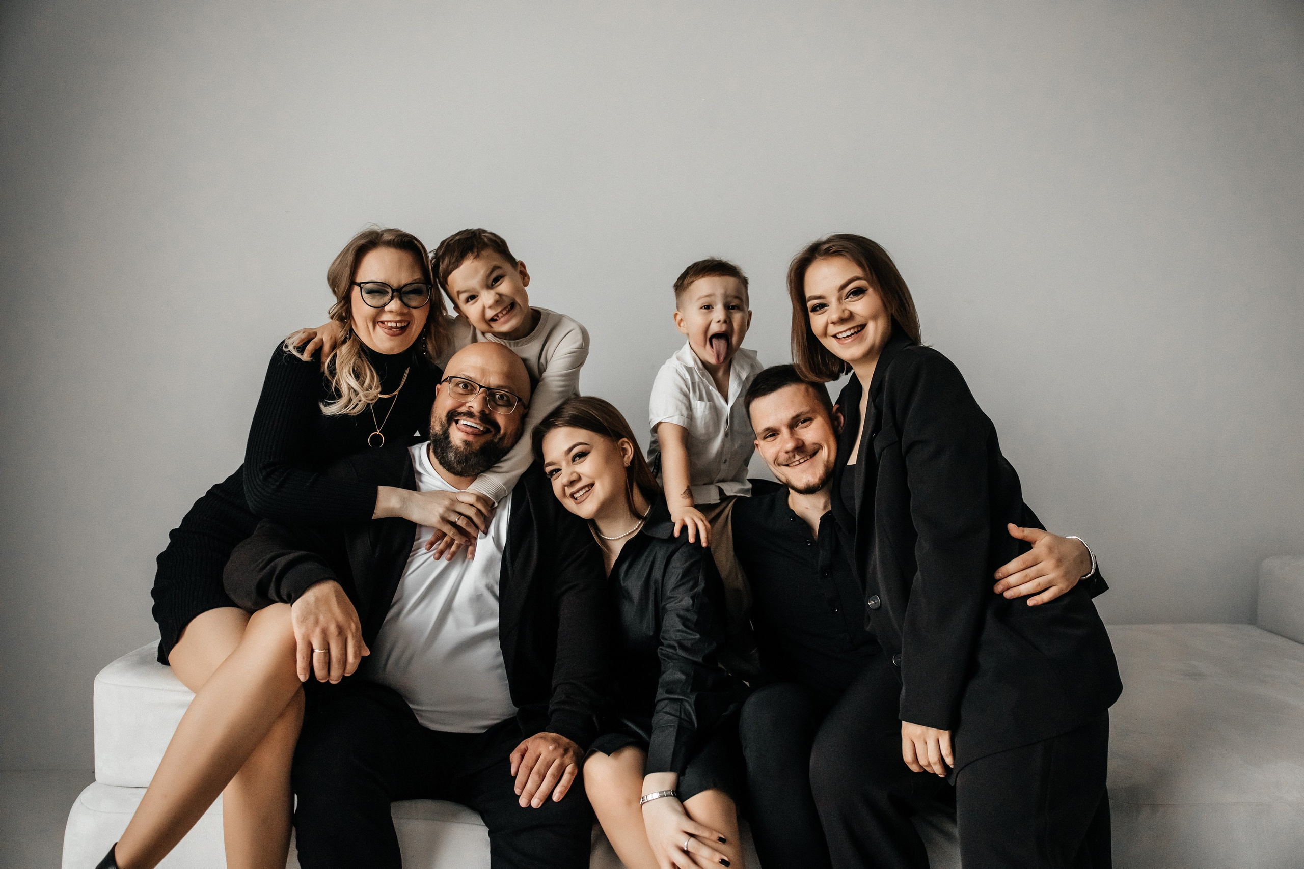 Семейная студийная съемка. Свадебный и семейный фотограф в Краснодар, Россия