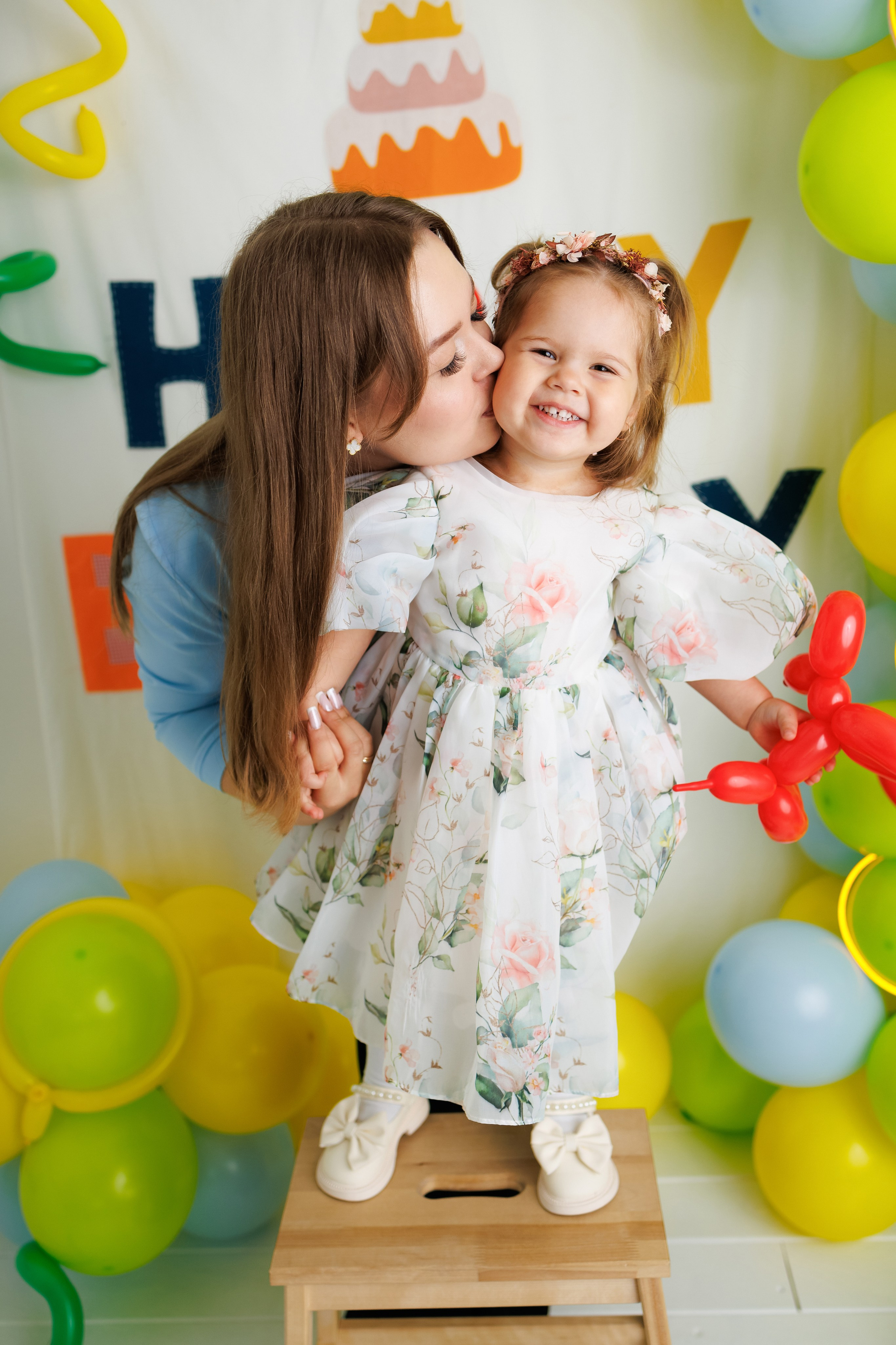 Дашеньке 2 годика. Фотограф новорожденный малышей Новосибирск