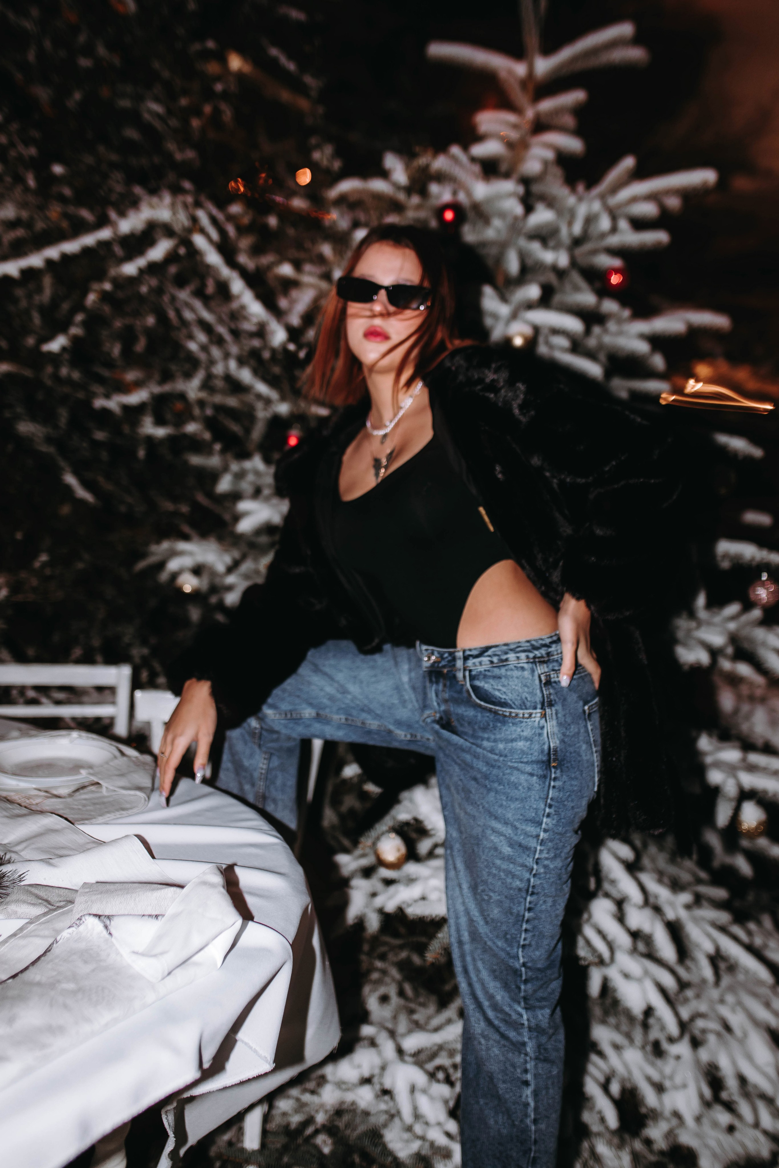 Новый год — девушки в шубах. Фотограф в Ставрополе Алина Клочкова