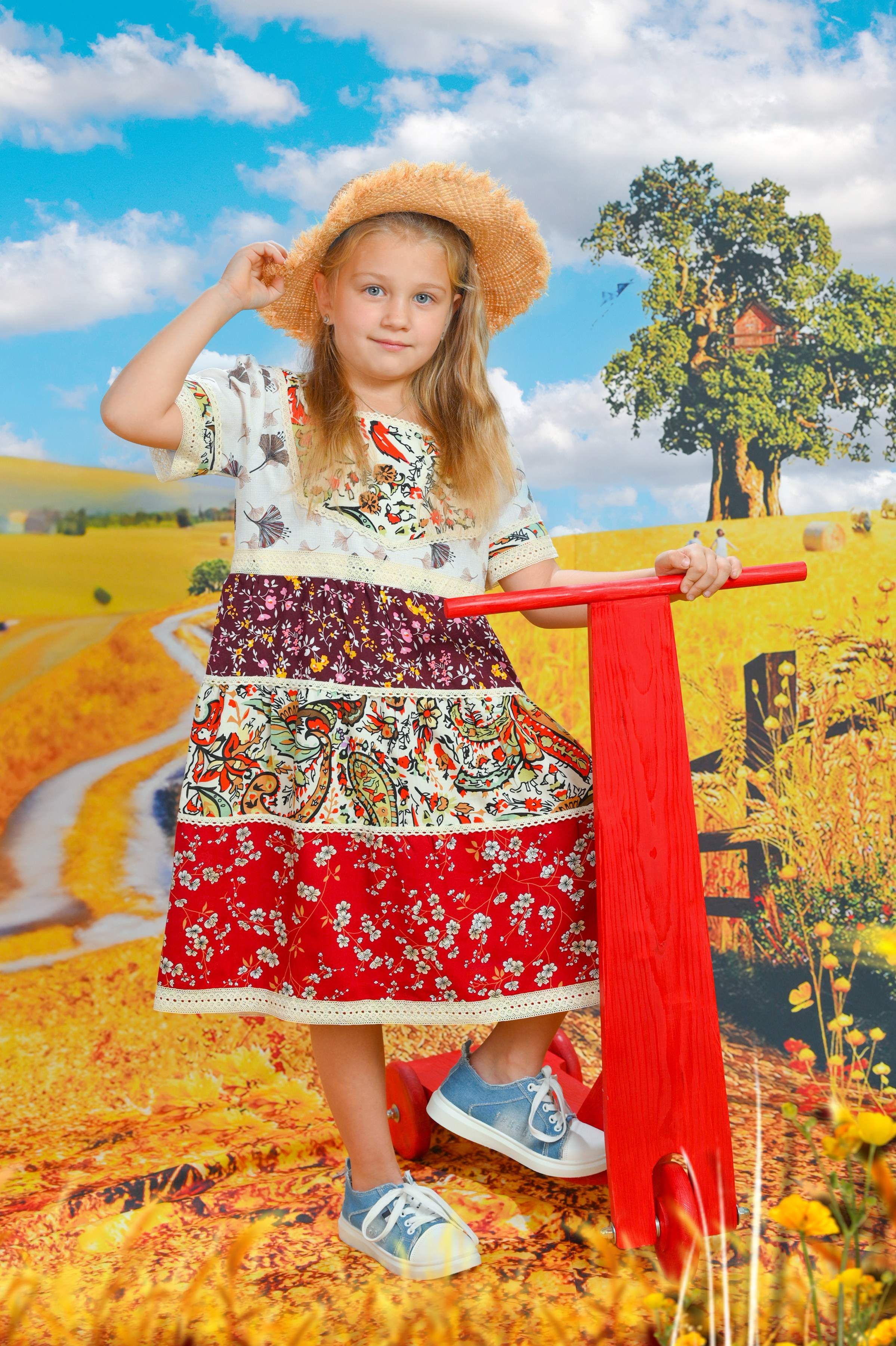 Осеннее поле. ФотоАрт