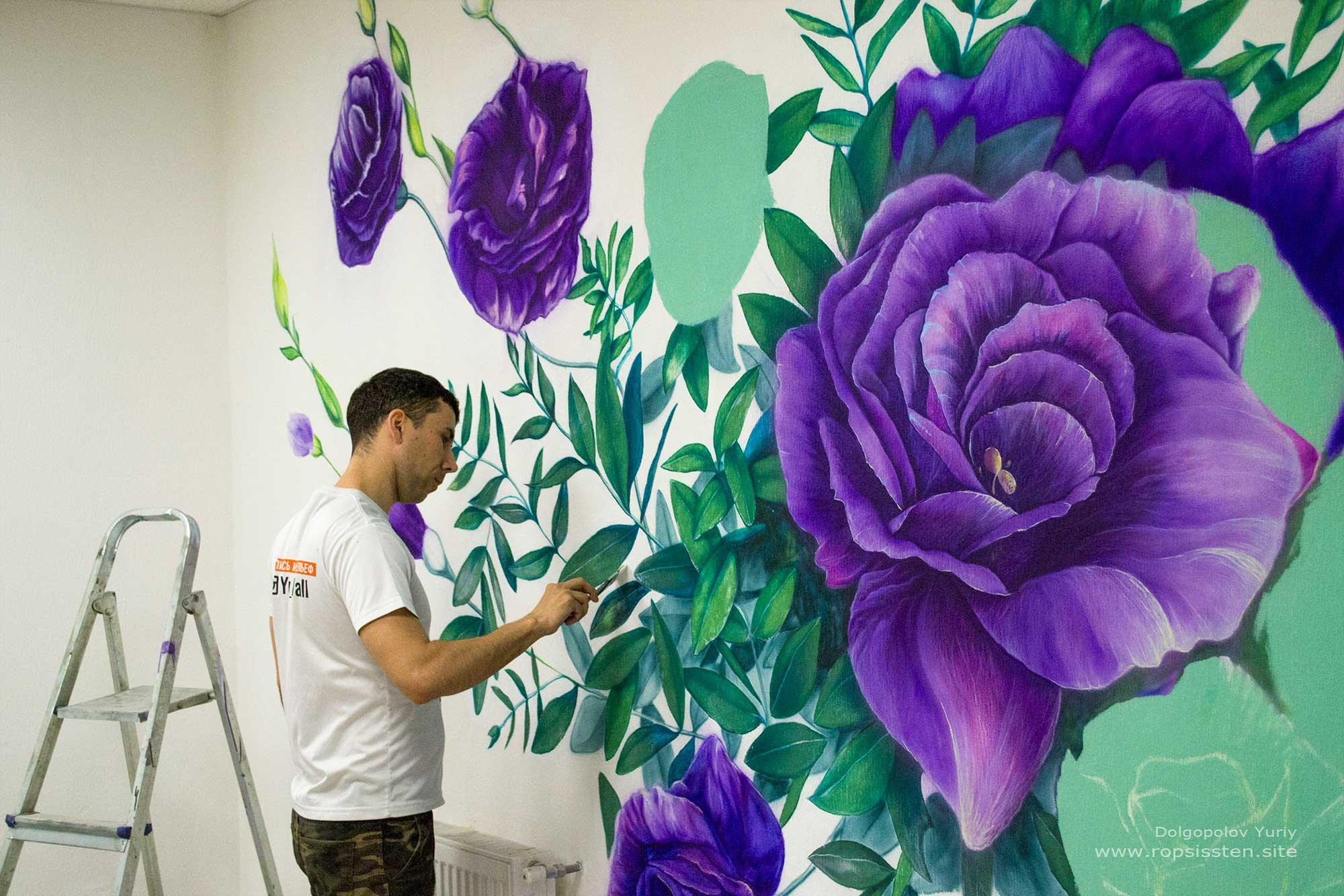 Роспись в салон красоты