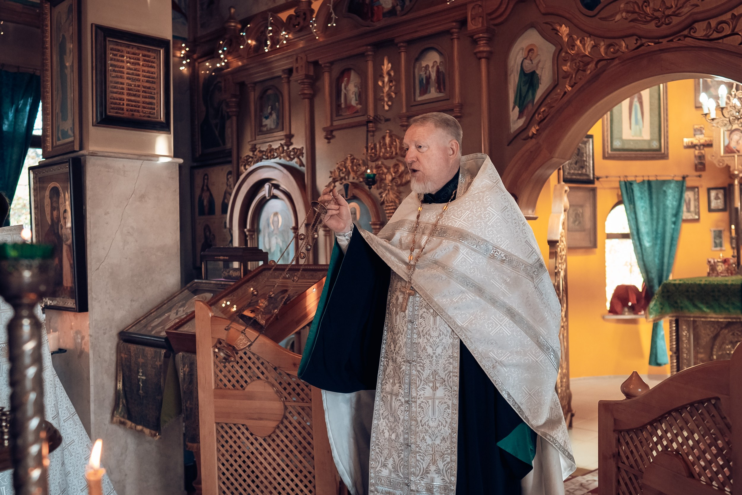Венчание в храме Прп. Сергия Радонежского с. Орлиное. Церковный фотограф Севастополь