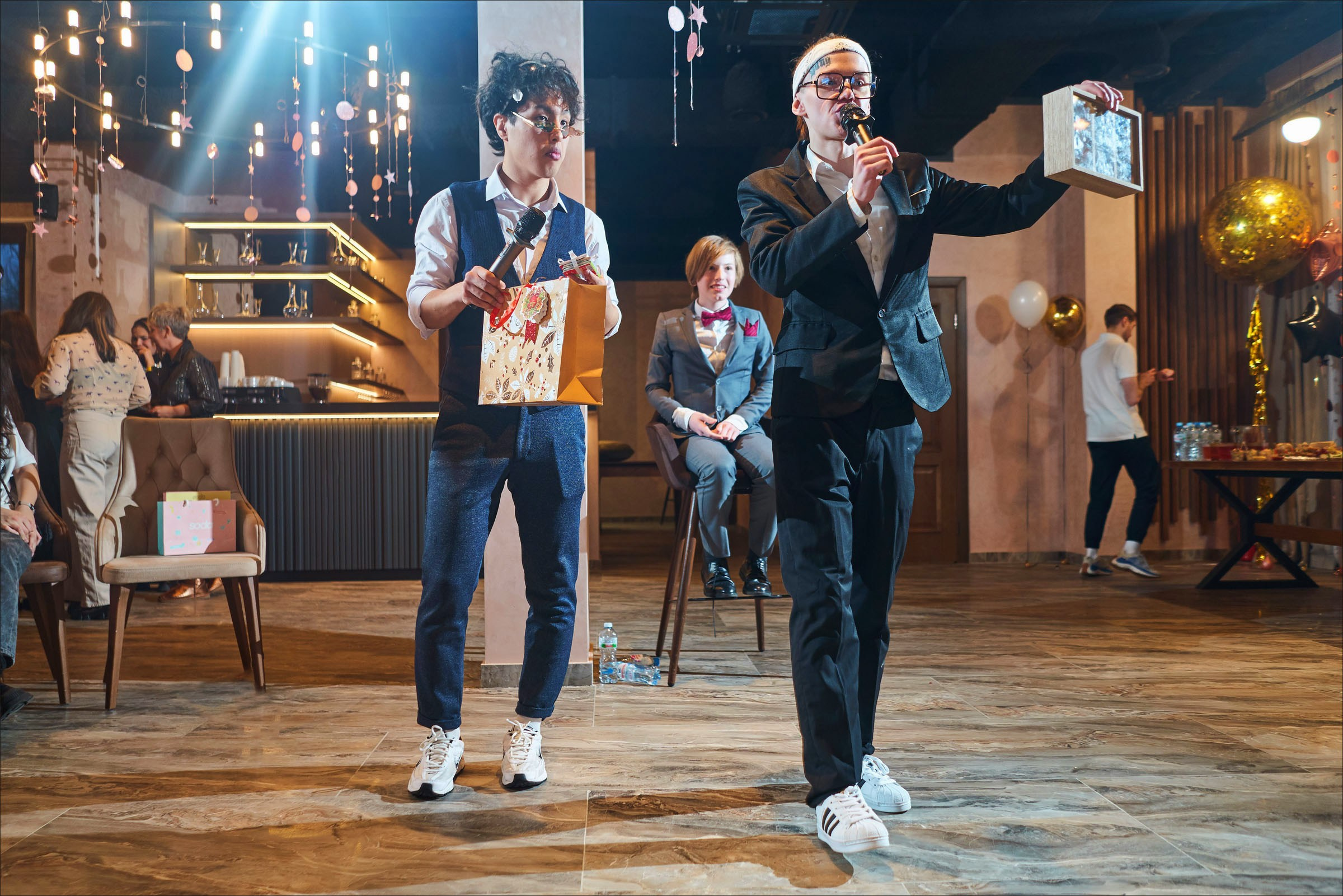 Теннисный Новый Год. Фотограф в Москве Нафиков Руслан. Репортажная съемка, Портрет