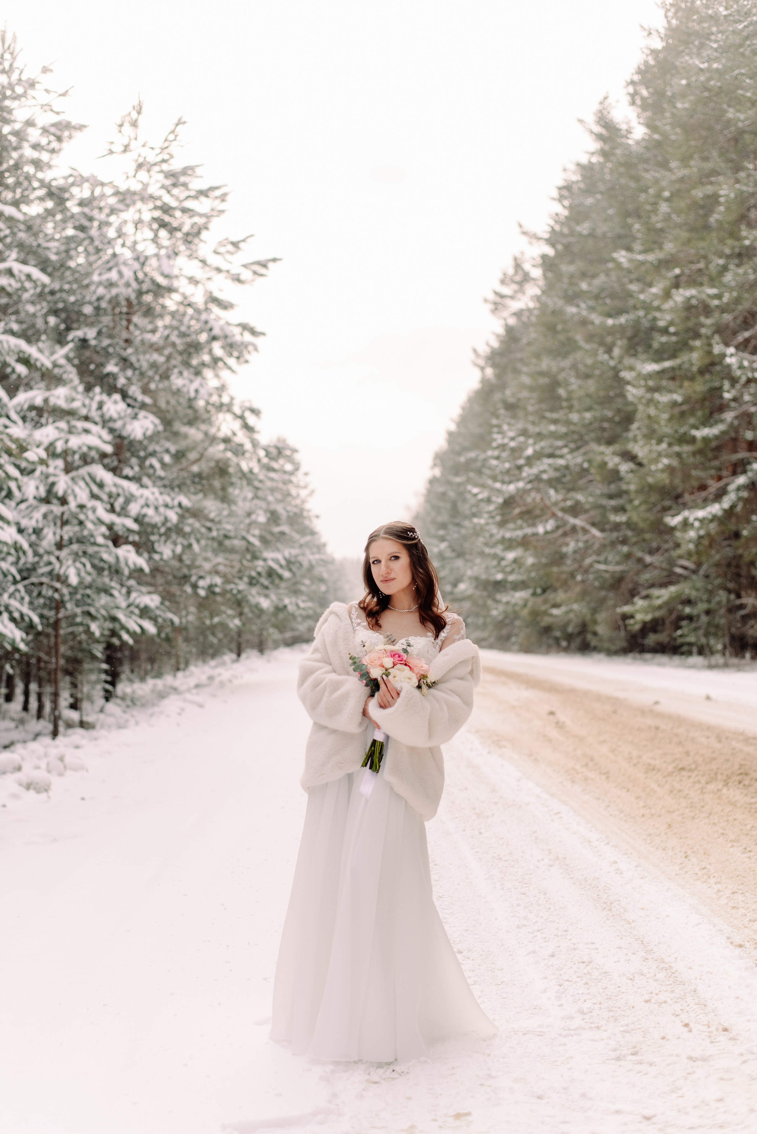 Зимняя свадьба в селе. Семейный и свадебный фотограф в Рязани Лиза Голованова