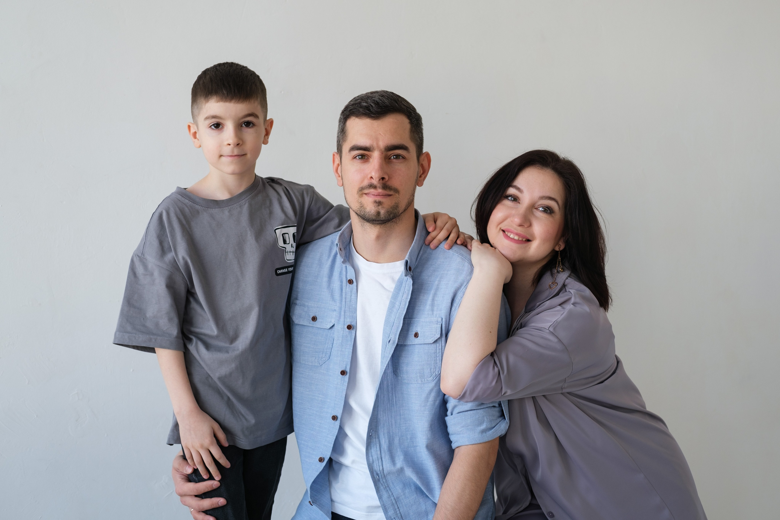 Семён, Кристина, Андрюша. Фотограф Евгения Войко Тюмень