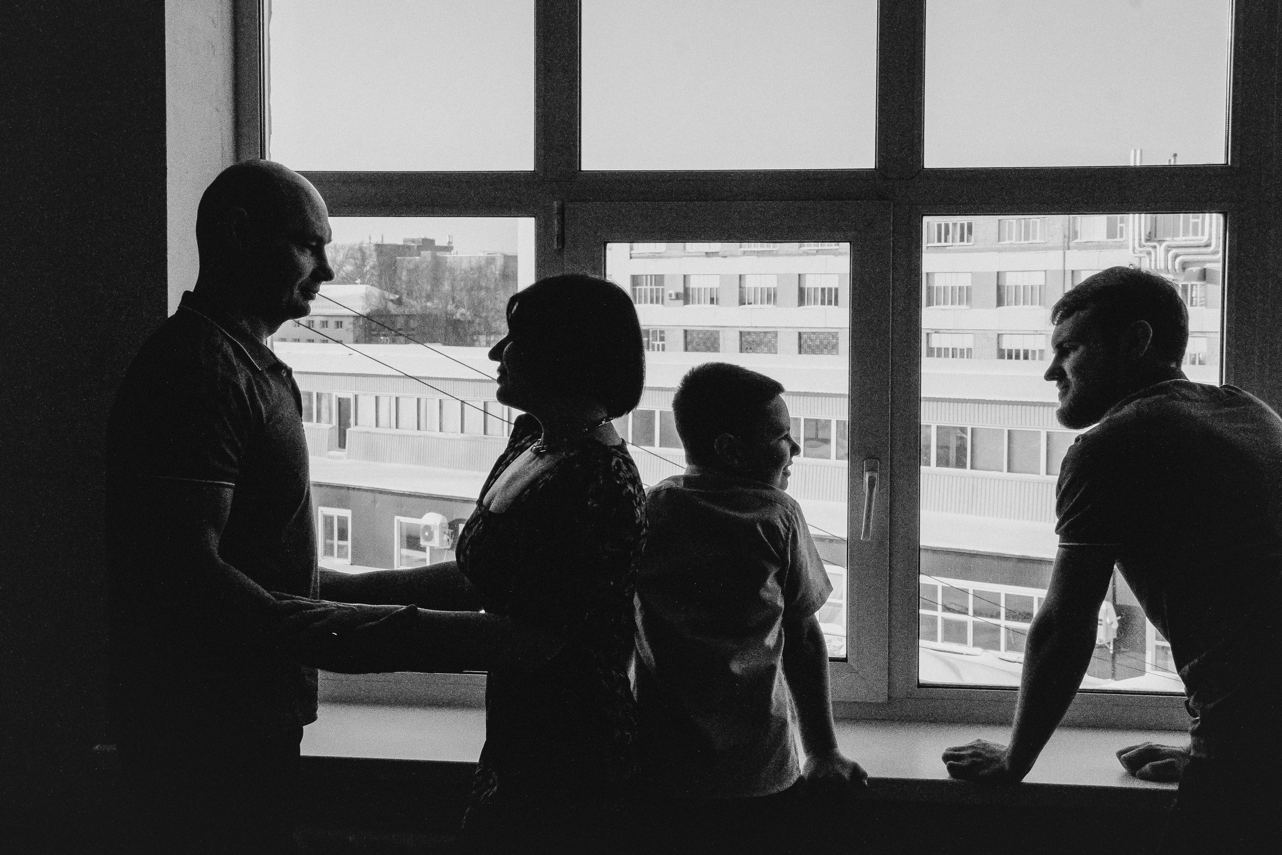 Семейная съемка в фотостудии Томск. Семейный фотограф в Томске Максимова Екатерина