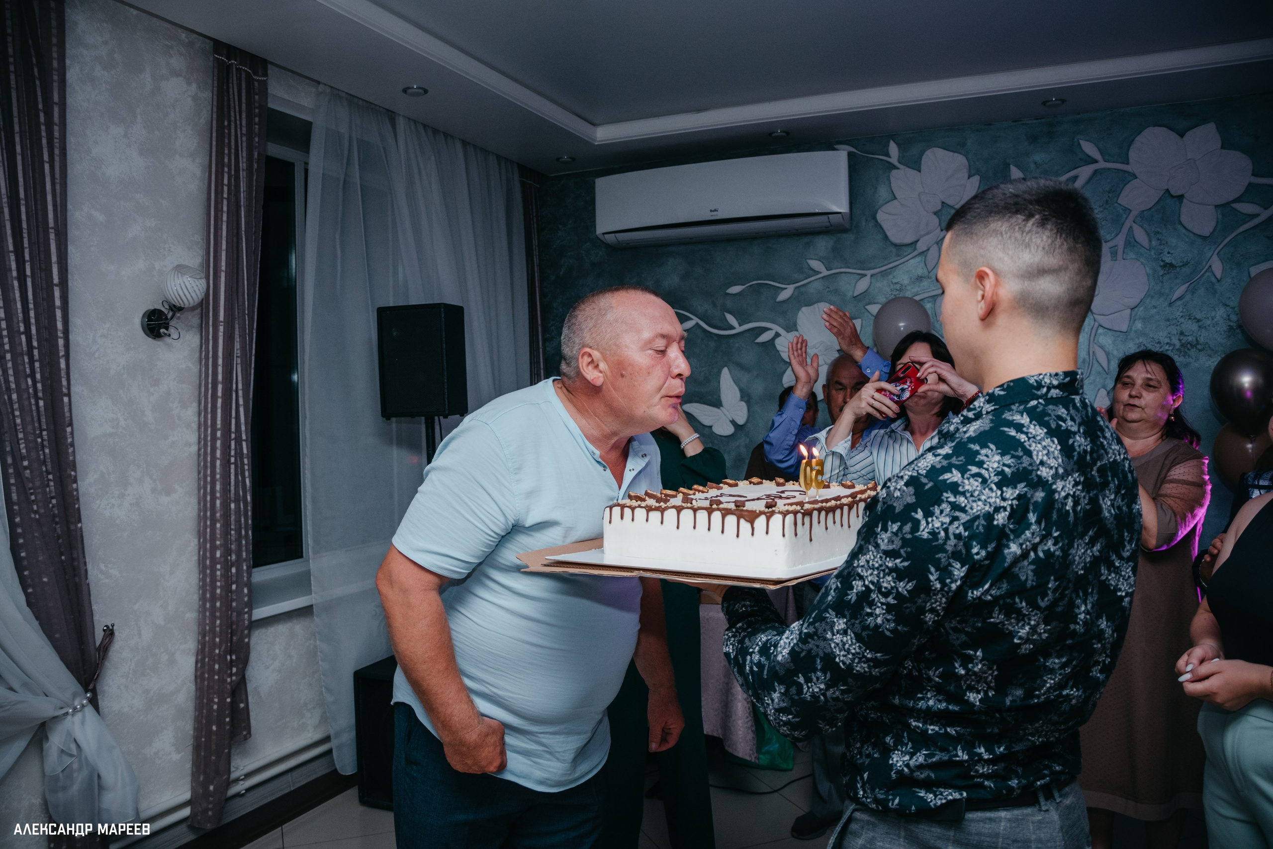 День рождения. Фотограф Александр Мареев