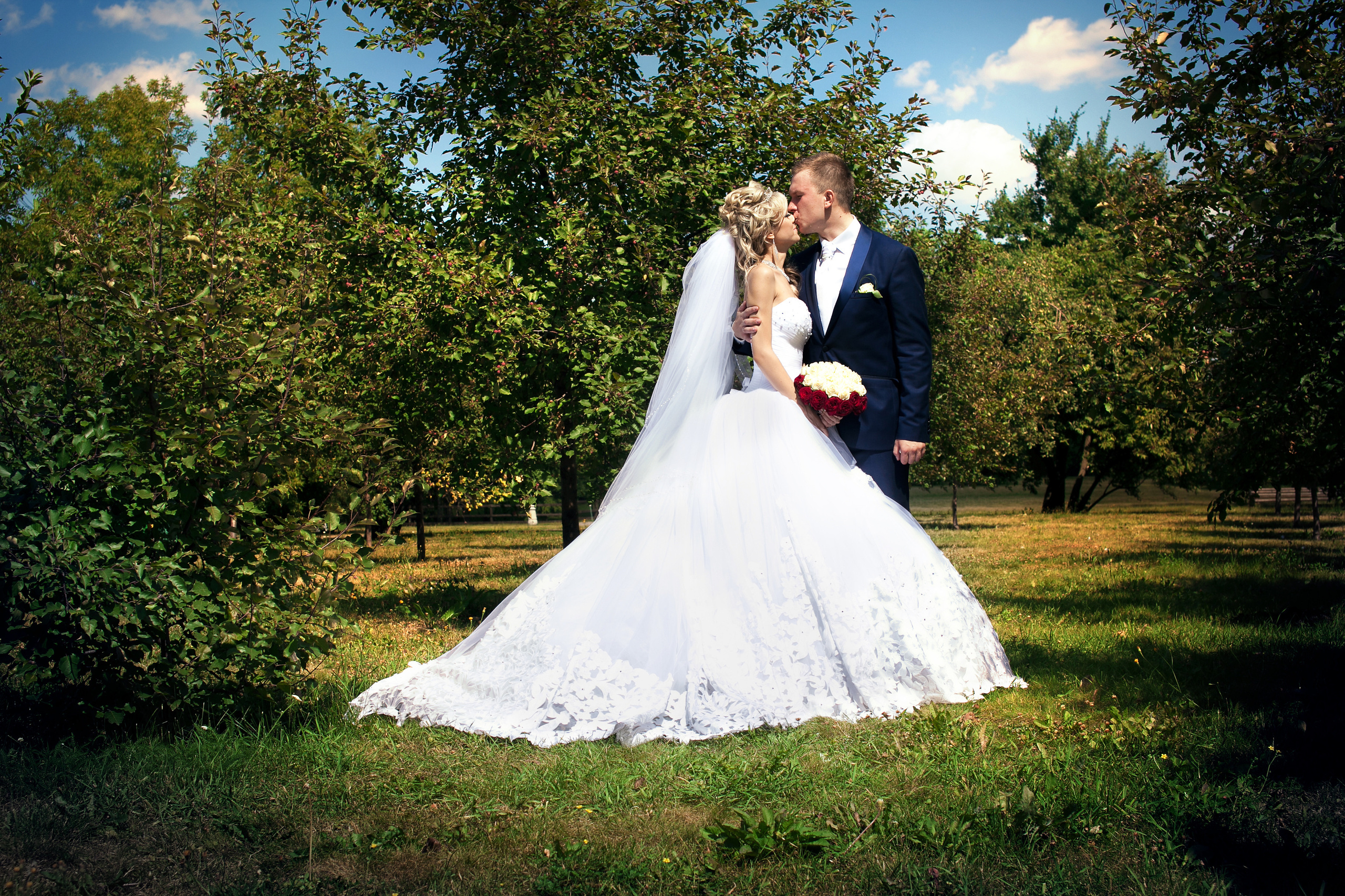 Свадебная фотосессия. Свадебный, детский, семейный, фотограф в Москве Ольга Космос