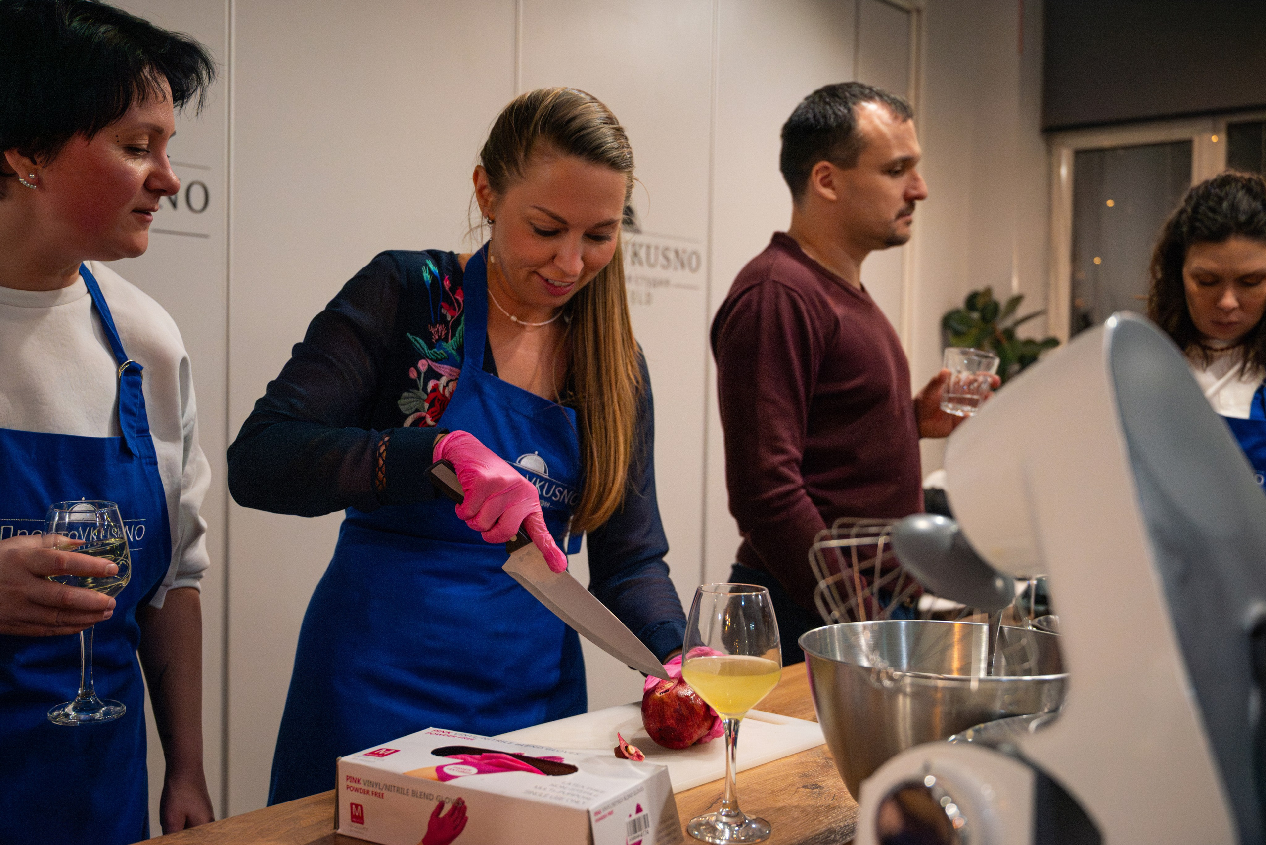 Кулинарный мастер класс. Фотограф мероприятий в Москве