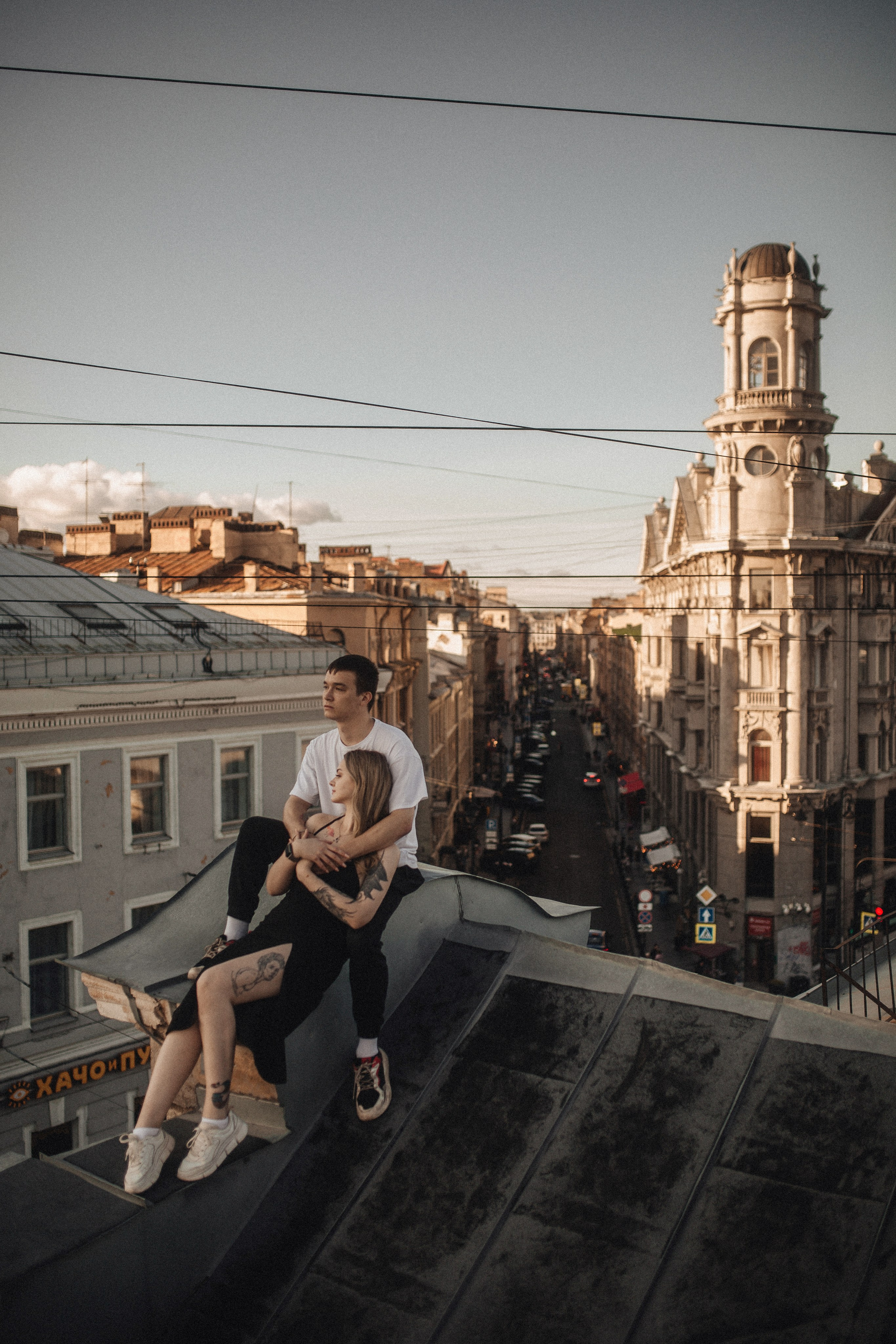Крыша 5 углов. Фотограф в Санкт Петербурге Лара Великова