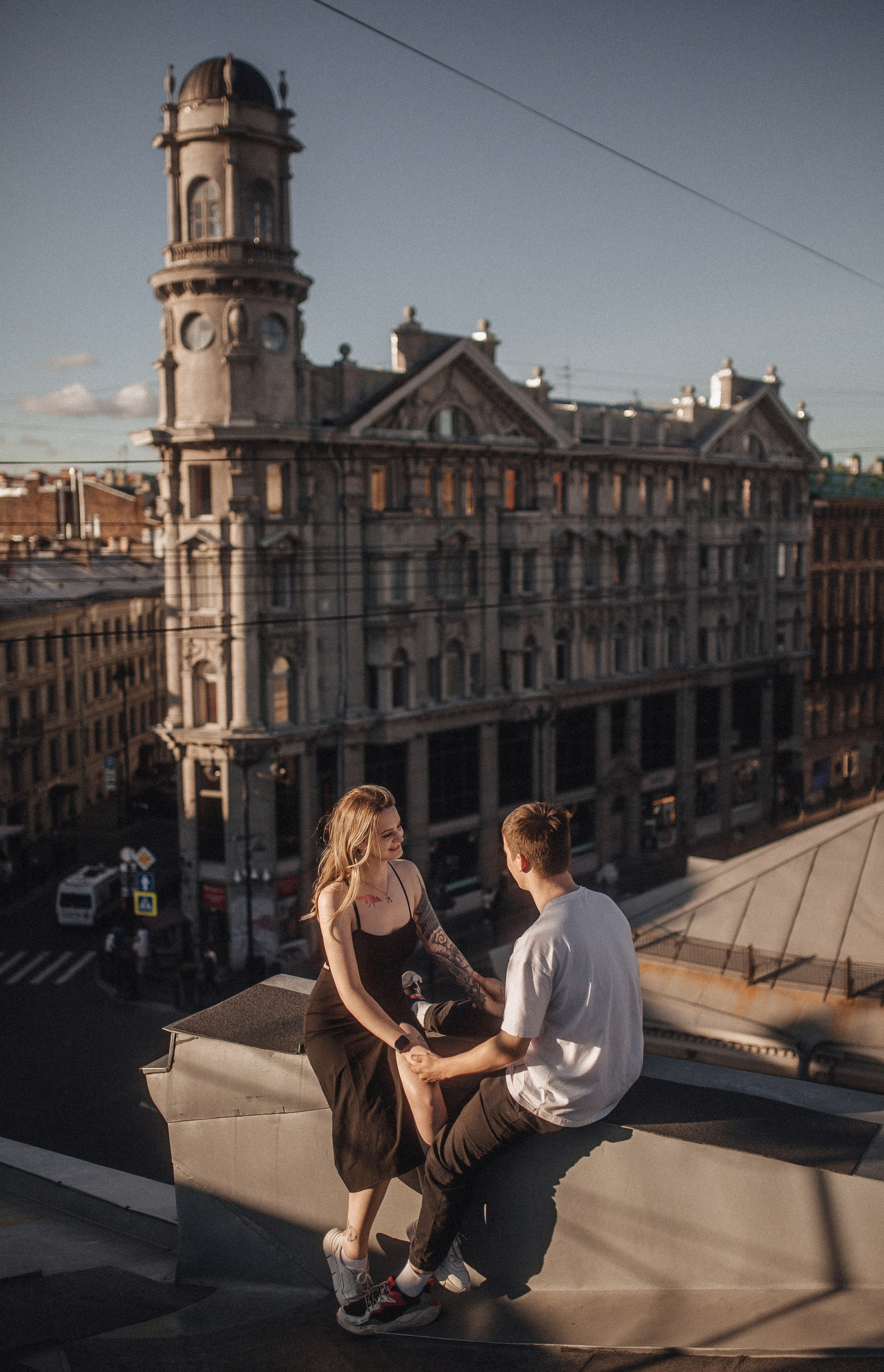 Крыша 5 углов. Фотограф в Санкт Петербурге Лара Великова