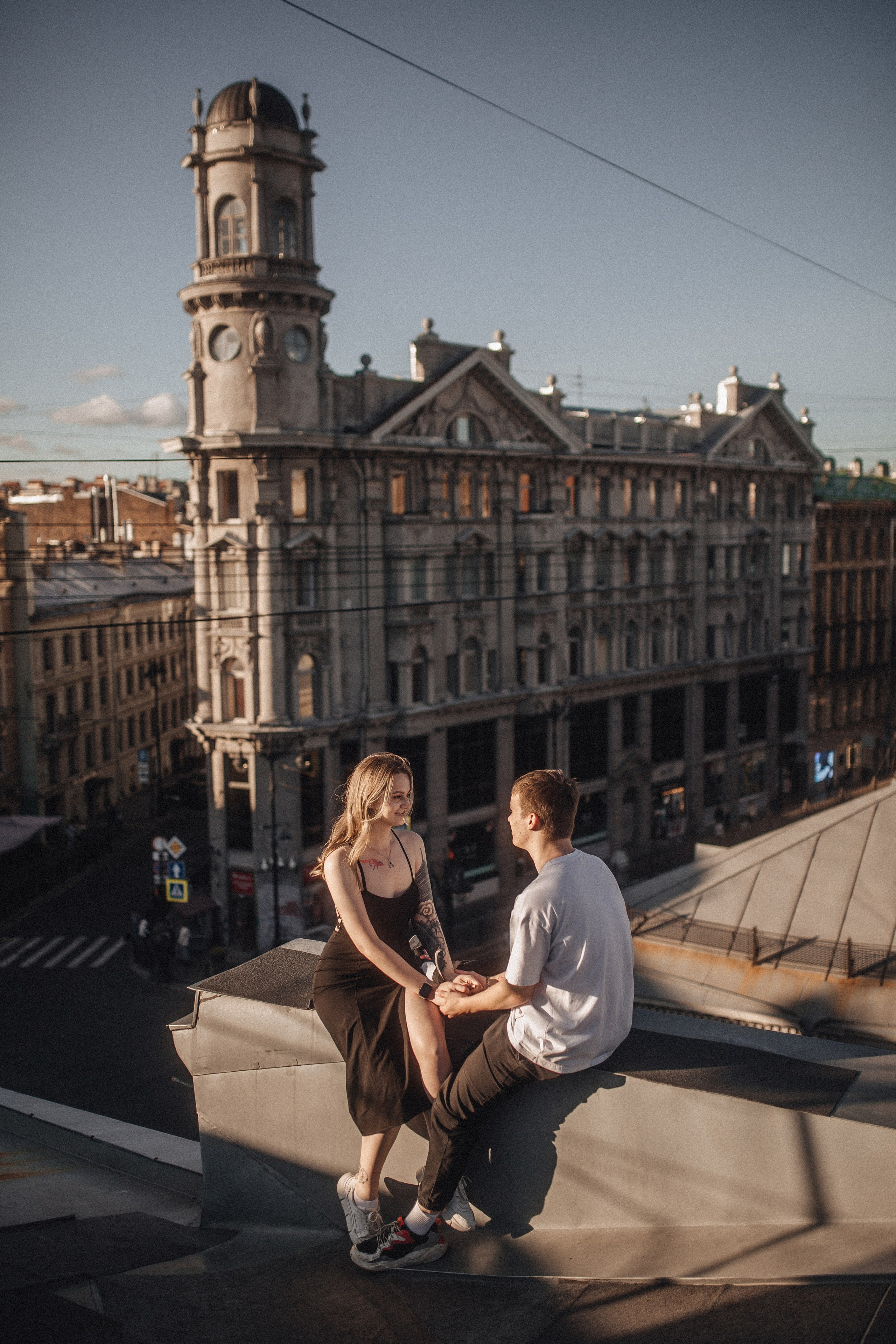 Крыша 5 углов. Фотограф в Санкт Петербурге Лара Великова