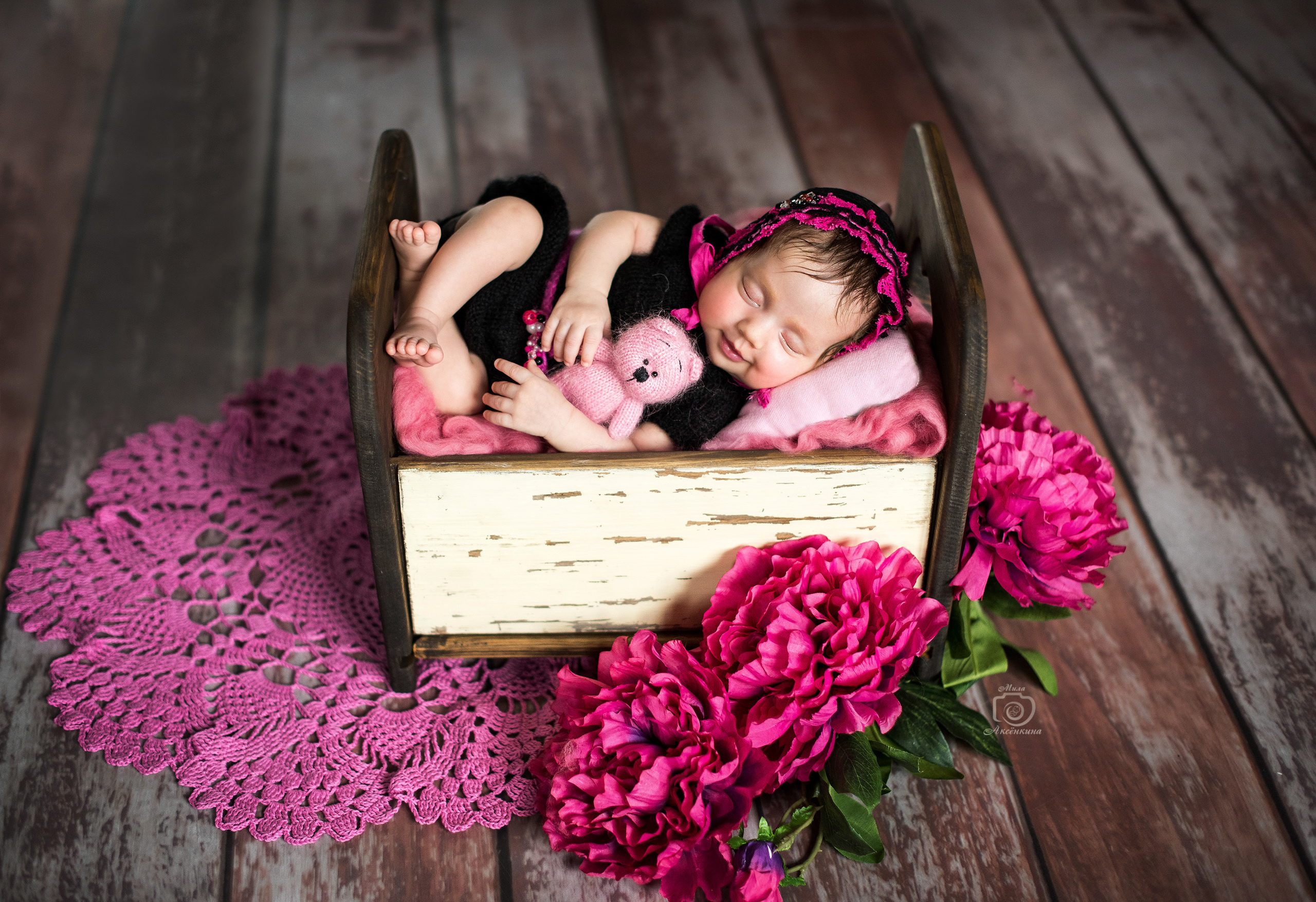 Портфолио новорожденных. Фотограф в Нефтеюганске Мила Аксёнкина