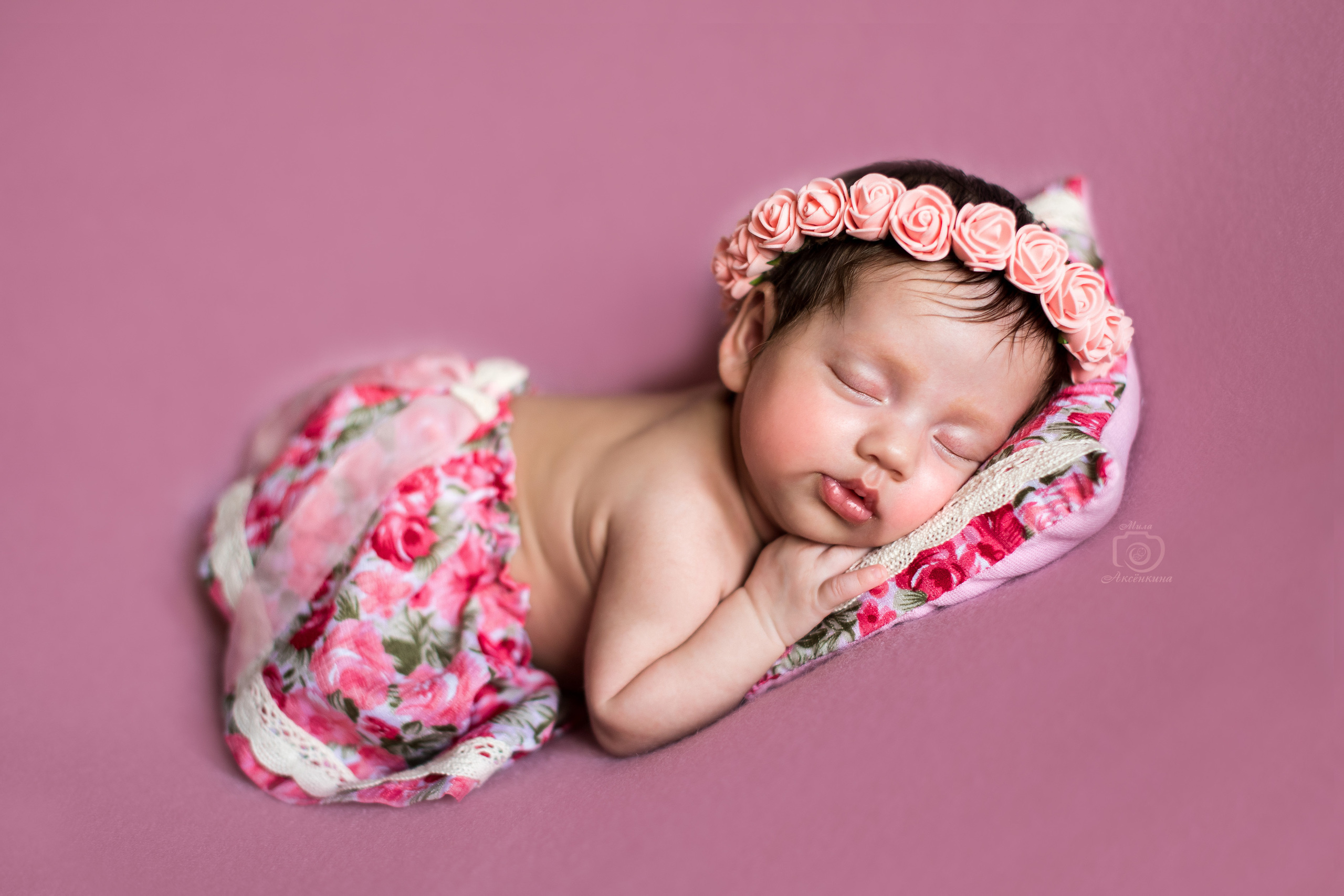 Портфолио новорожденных. Фотограф в Нефтеюганске Мила Аксёнкина