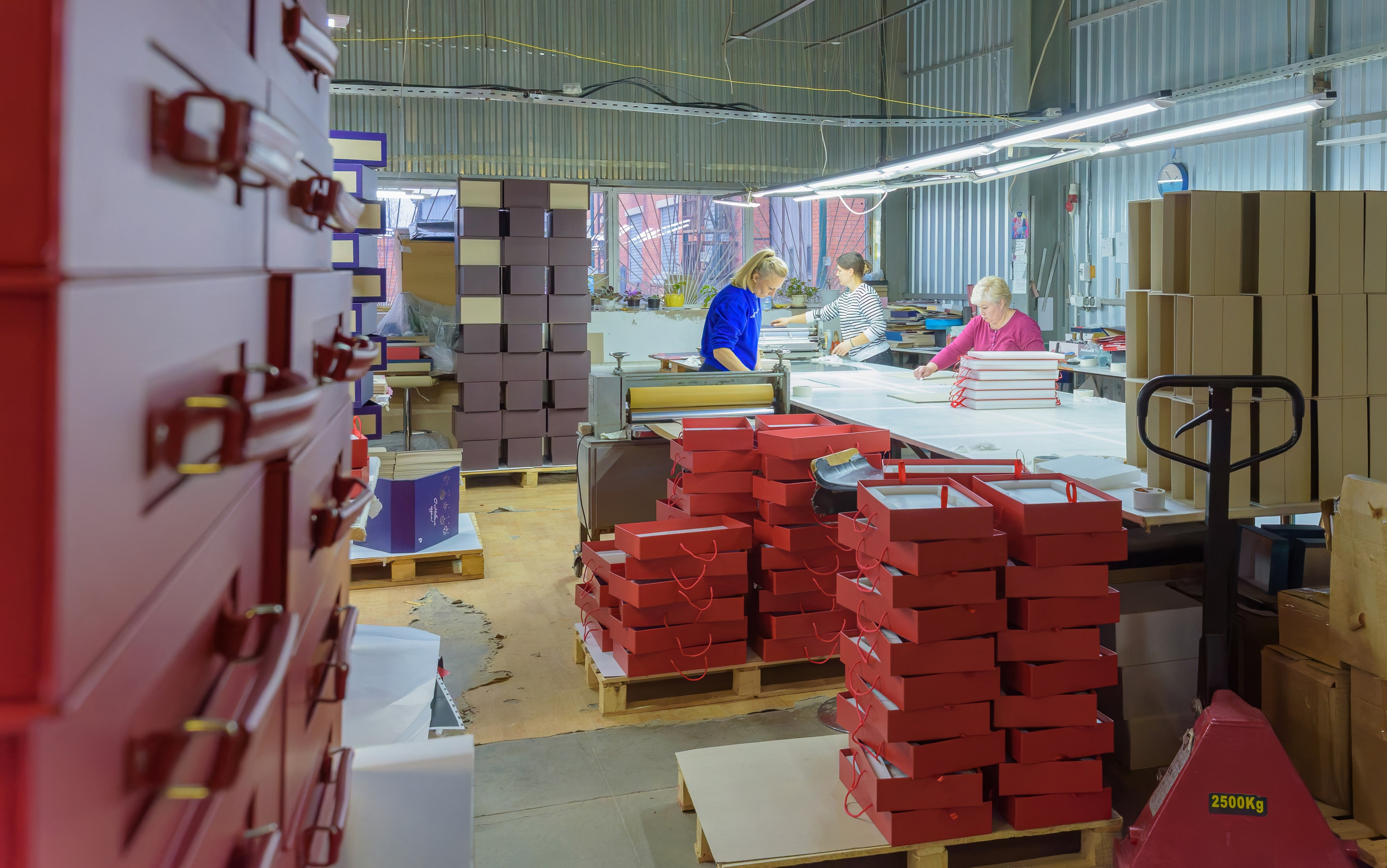 Производственные цеха компании «Маркетри». Fotolux