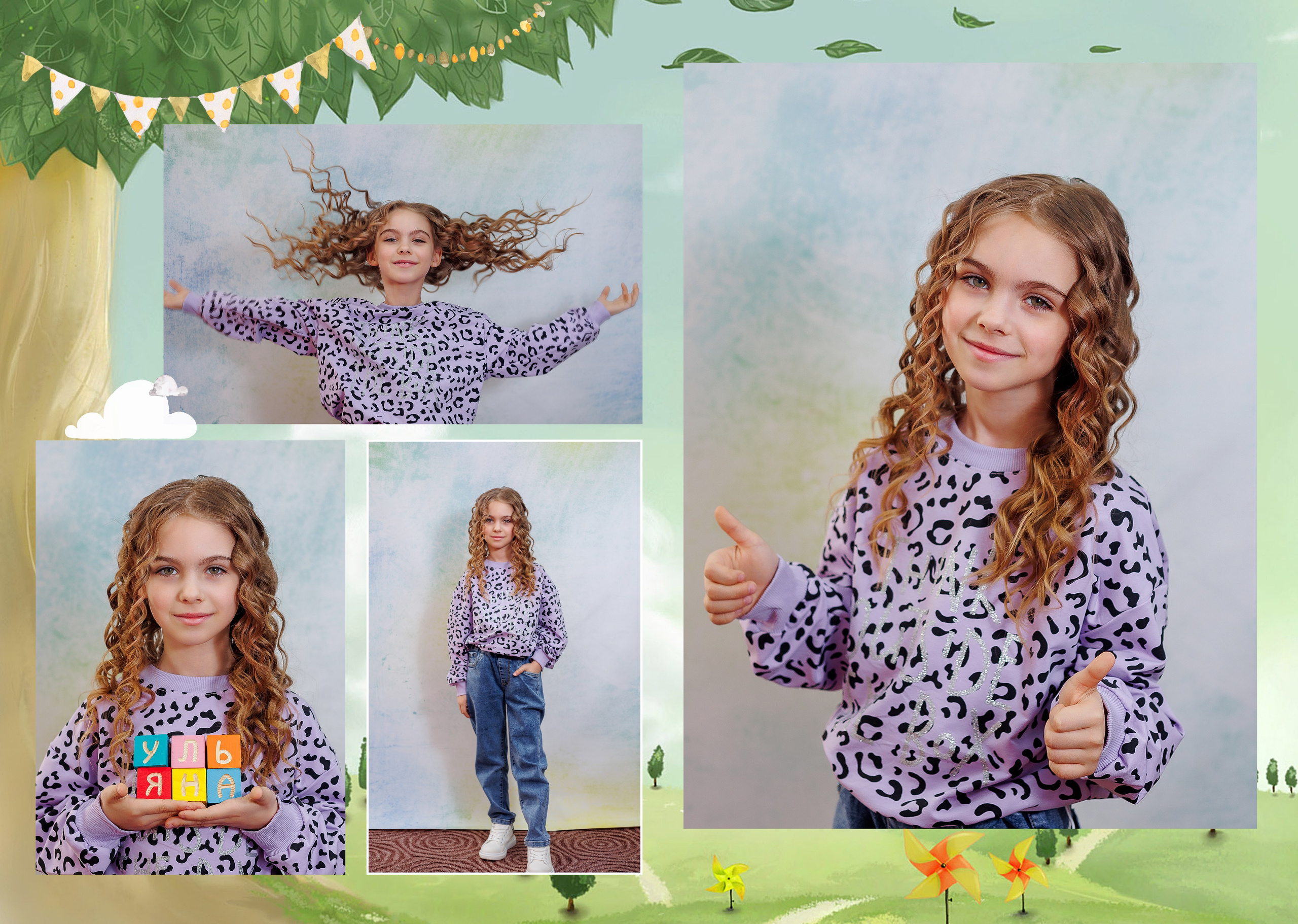 Выпускной альбом для детского сада. Семейный фотограф в Саратове Юлия Охотникова