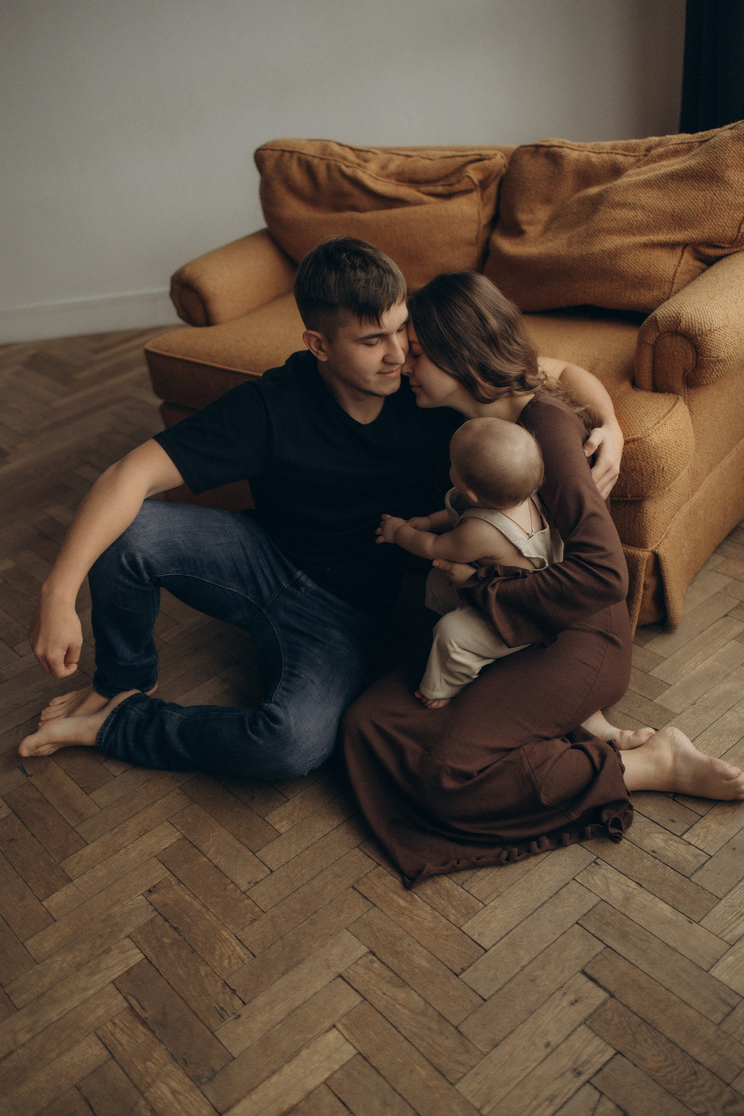 Настя, Никита и малышка Мира. Фотокарточки о вас и о большой любви!