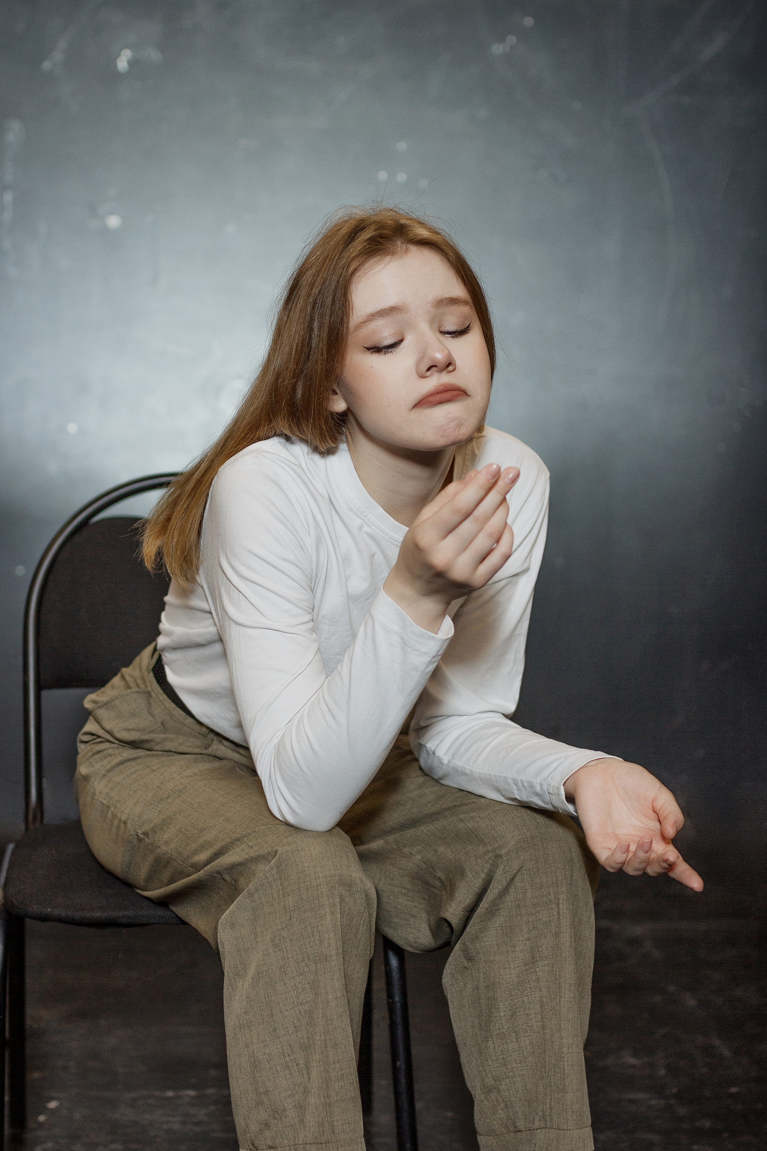 Молодая актриса