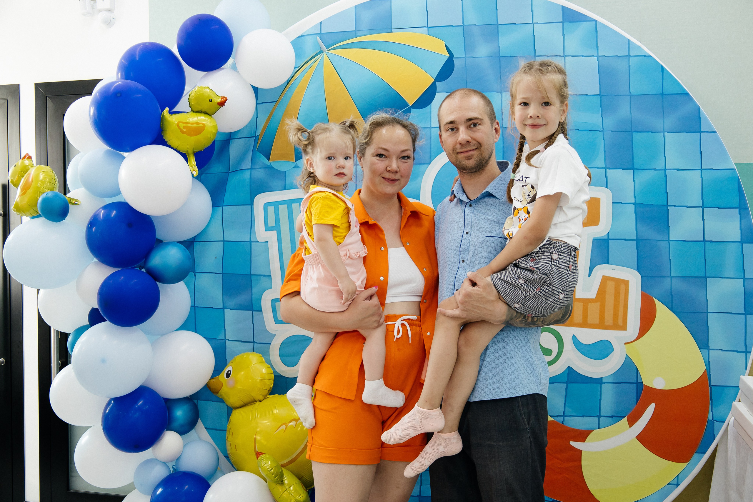 Открытие бассейна. Фотограф в Иркутске