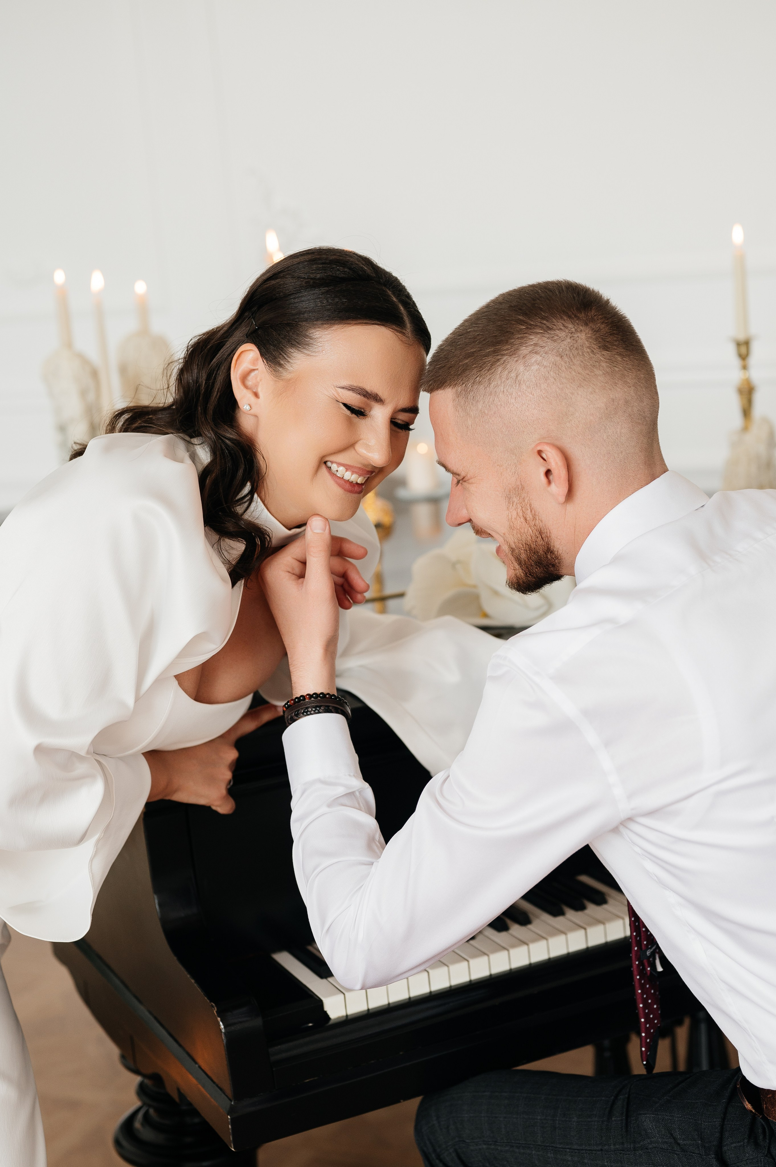 Свадебная фотосессия в студии. Свадебный и семейный фотограф в Краснодаре Алина Мельник