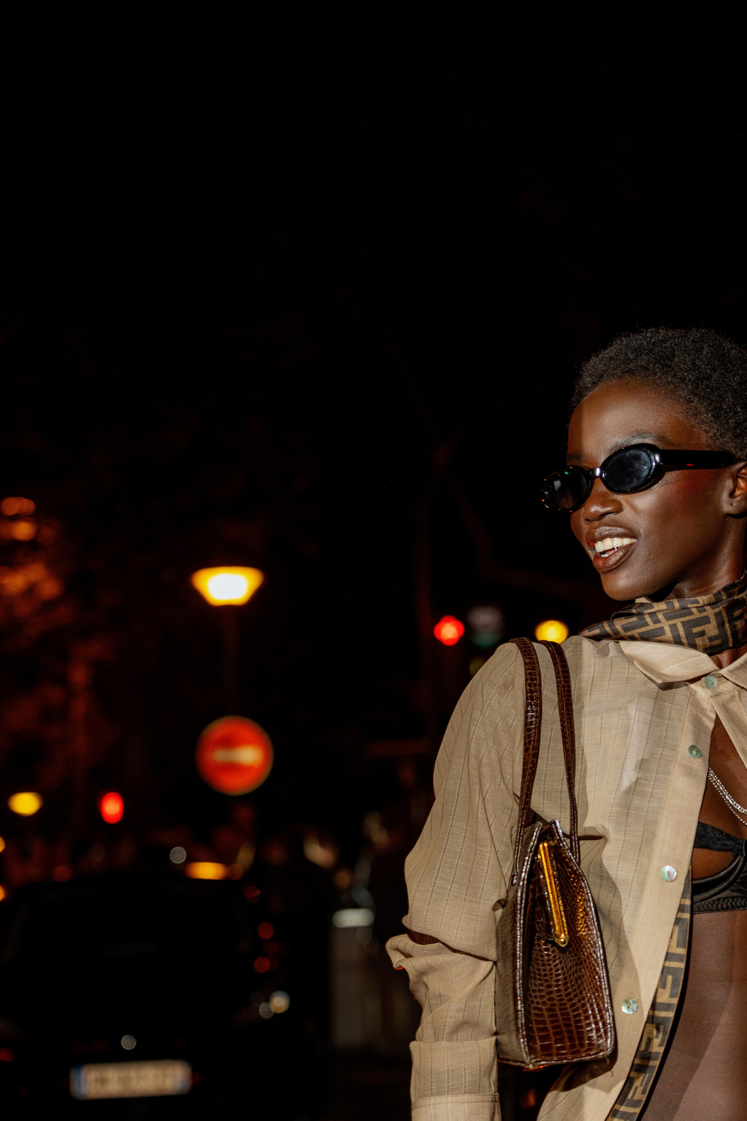 PFW SPRING SUMMER 2024 SAINT LAURENT. Photographer in Milan Ivan Goncharov