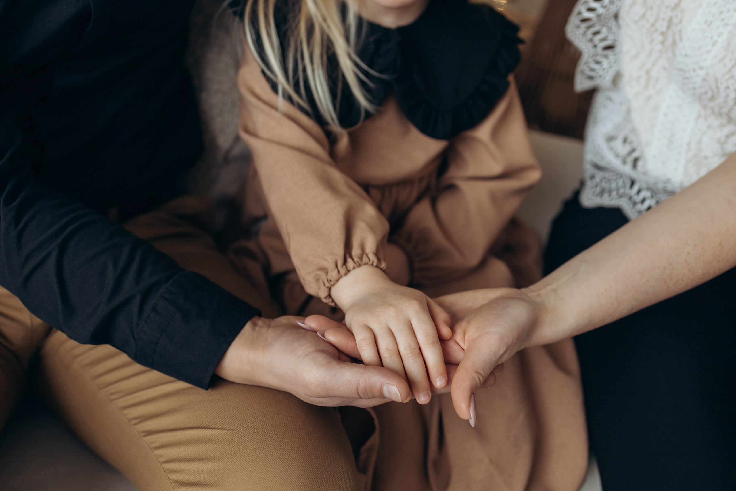 Андрей, Лена и Верочка. Свадебный фотограф в Тольятти Валерия Барышкина
