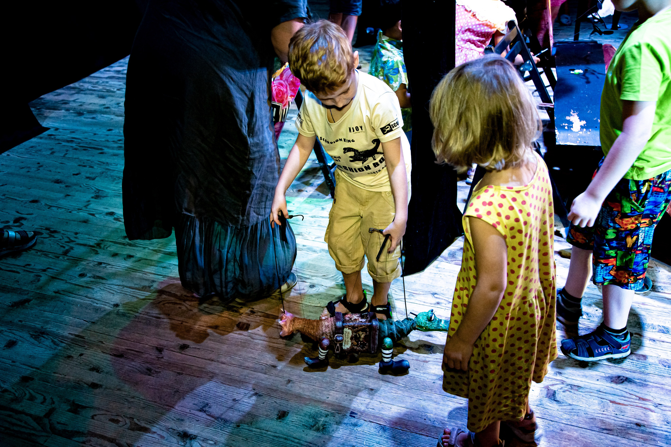 Человек с луны — спектакль кукольного театр Саквояж. Фотограф в Сочи Юрий Шептаев